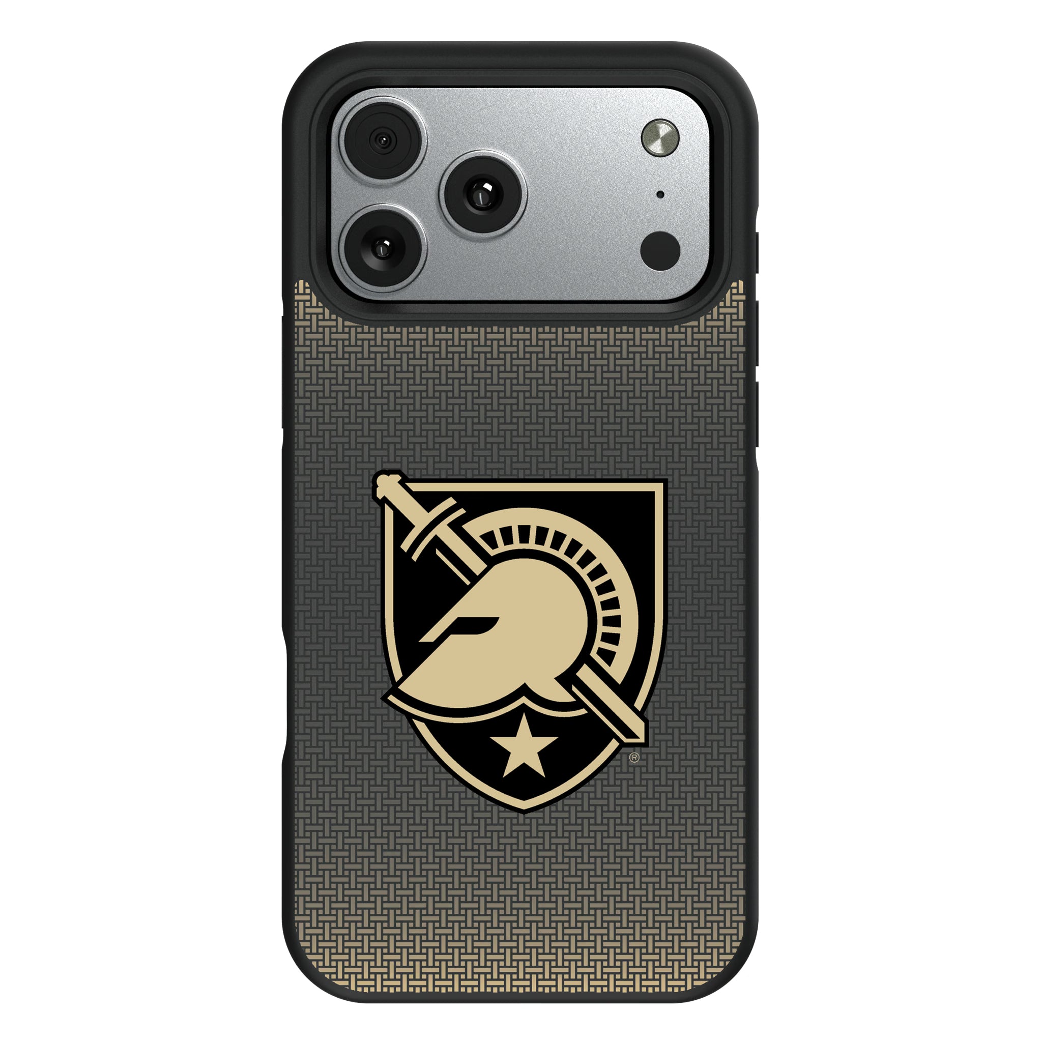 United States Military Academy Black Knights Linen iPhone Bump Phone Case for Apple iPhone#Device_iPhone 17 Pro Max