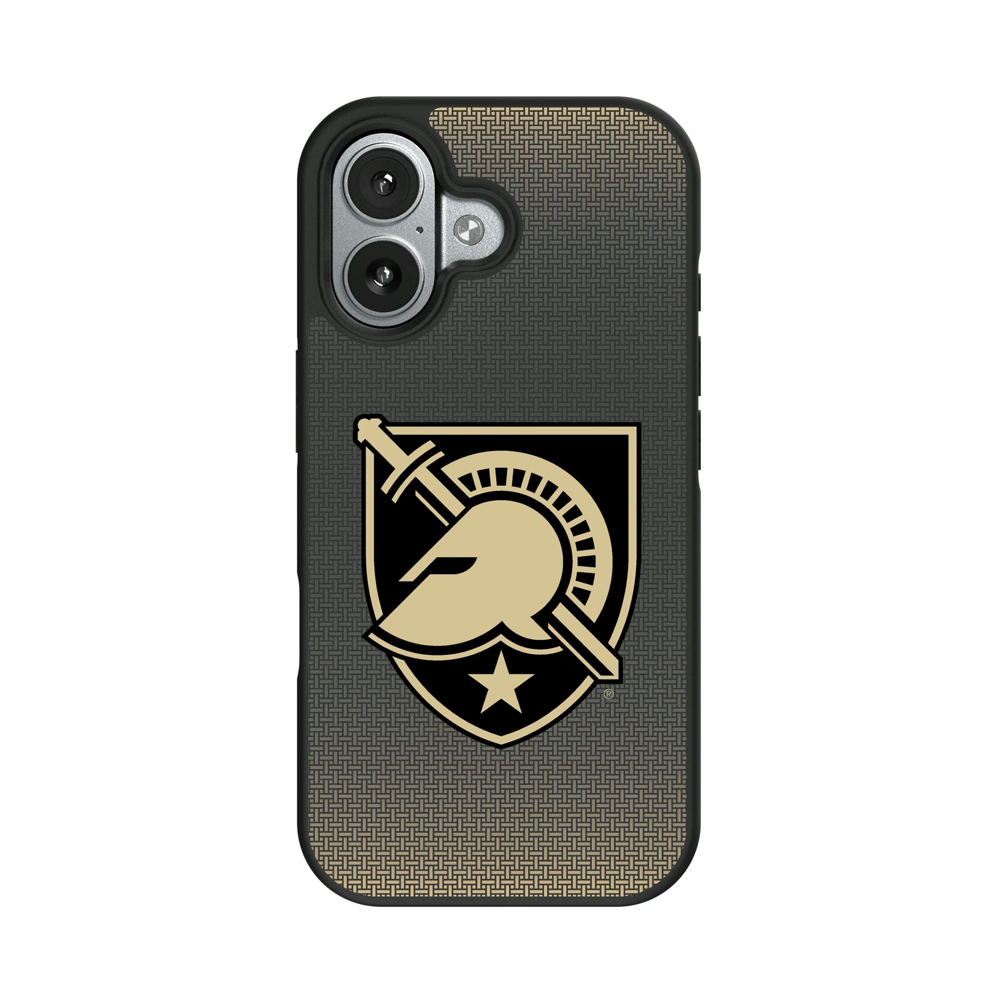 United States Military Academy Black Knights Linen iPhone Bump Phone Case for Apple iPhone#Device_iPhone 17