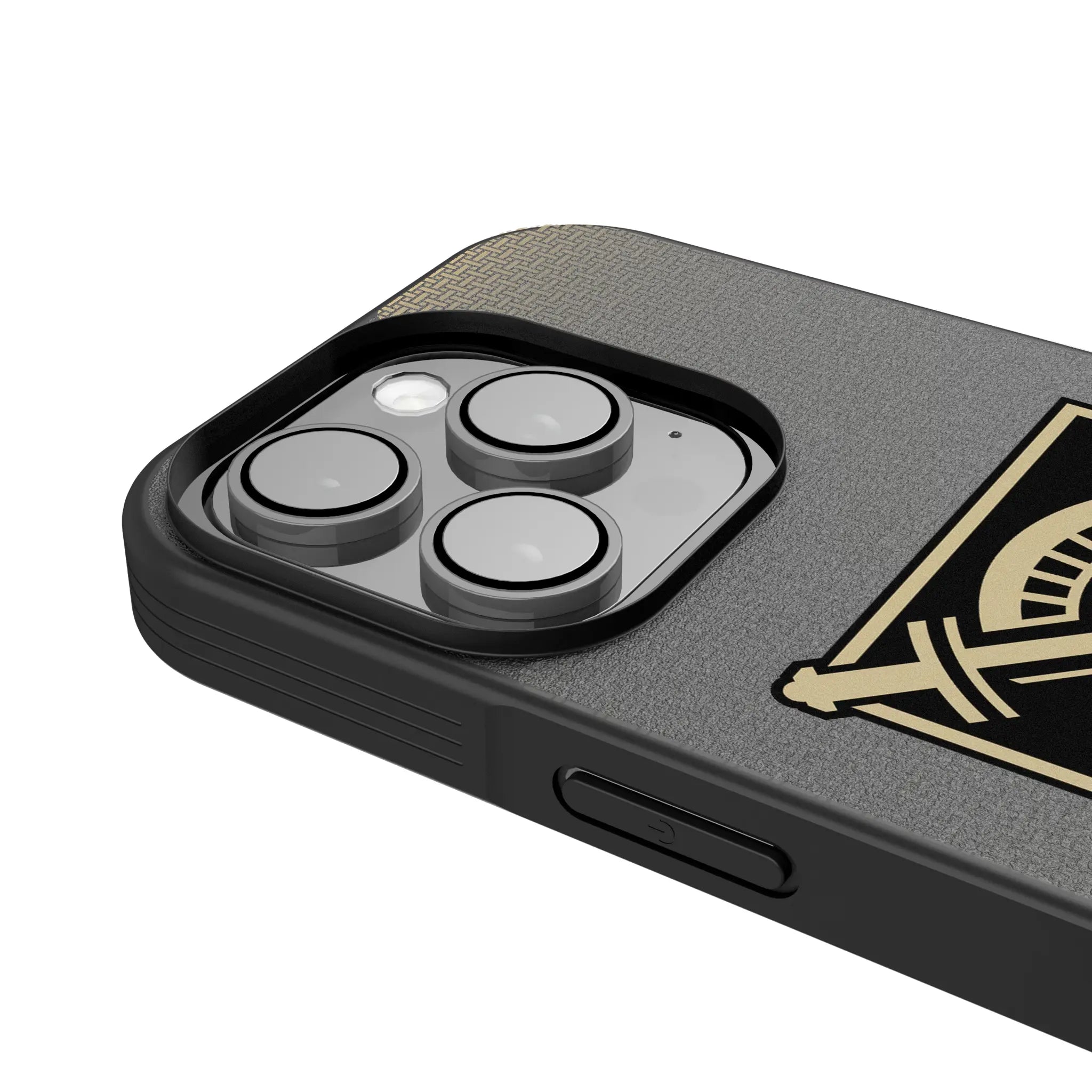 United States Military Academy Black Knights Linen iPhone Bump Phone Case for Apple iPhone - Detail