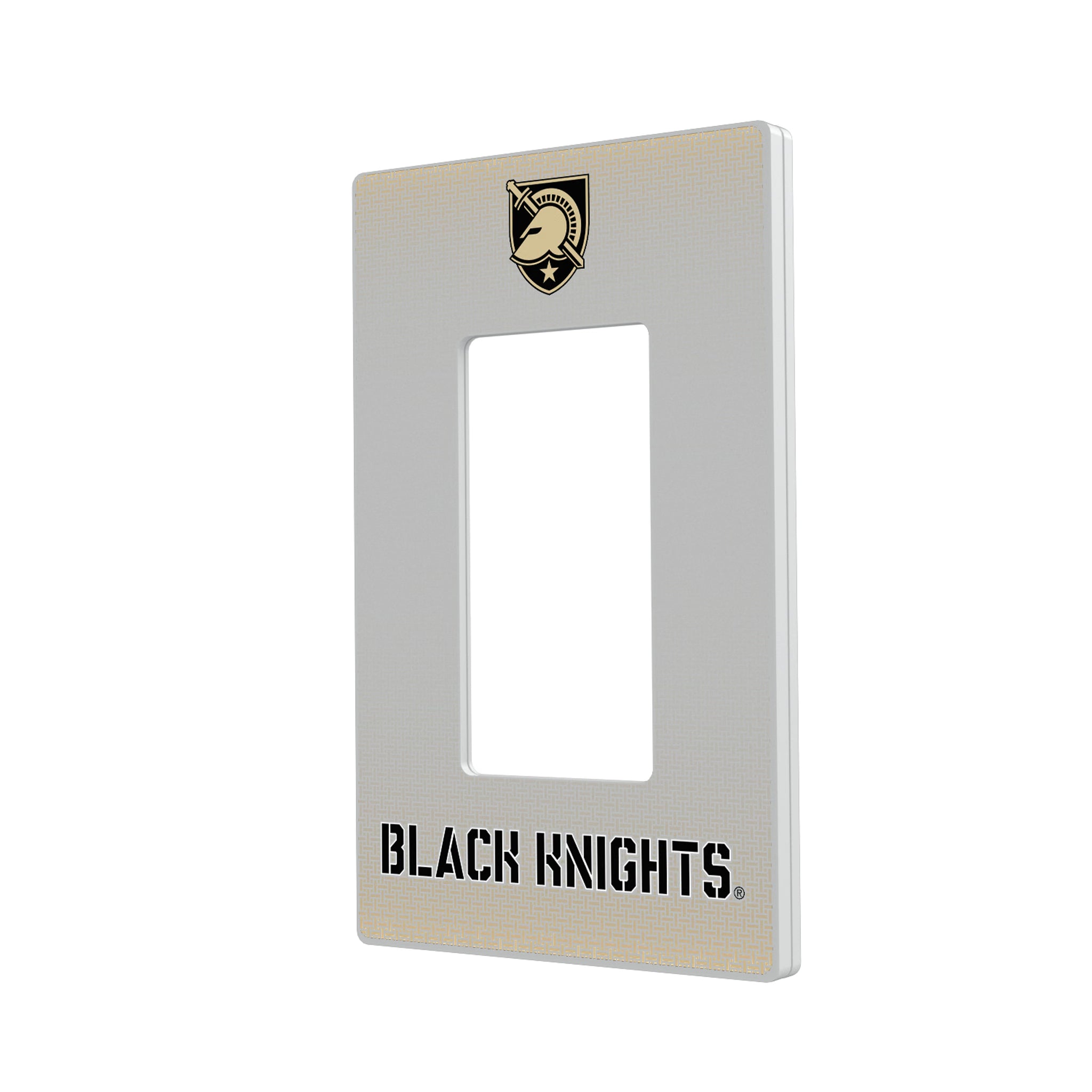 United States Military Academy Black Knights Linen Hidden-Screw Light Switch Plate#Style_Single Rocker