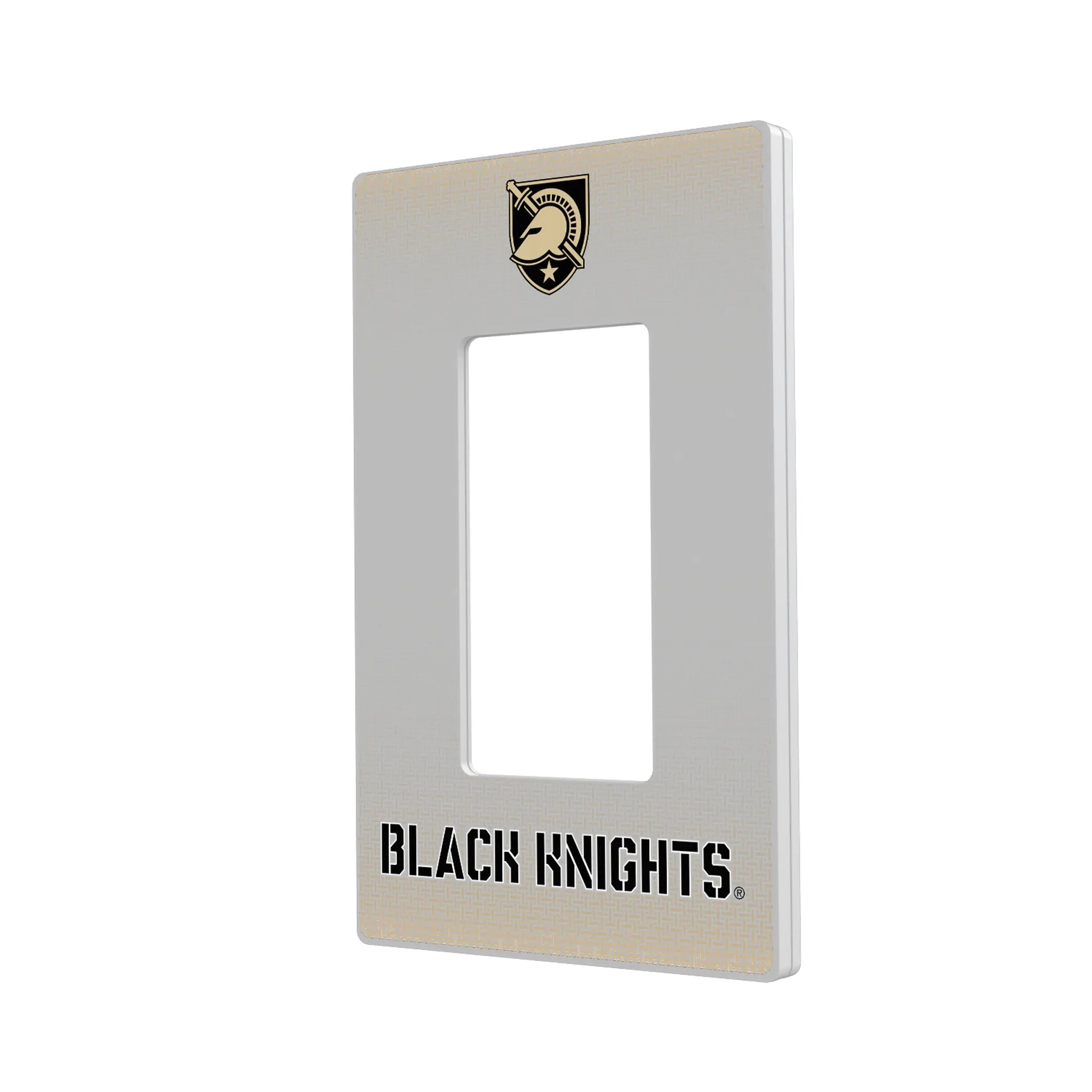 United States Military Academy Black Knights Linen Hidden-Screw Light Switch Plate#Style_Single Rocker