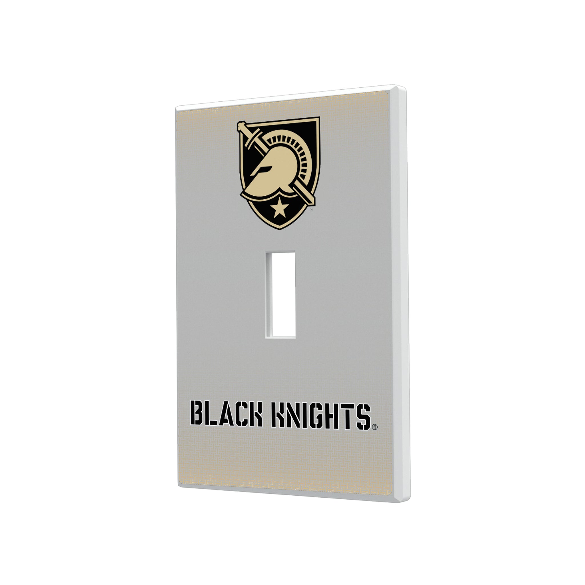 United States Military Academy Black Knights Linen Hidden-Screw Light Switch Plate#Style_Single Toggle
