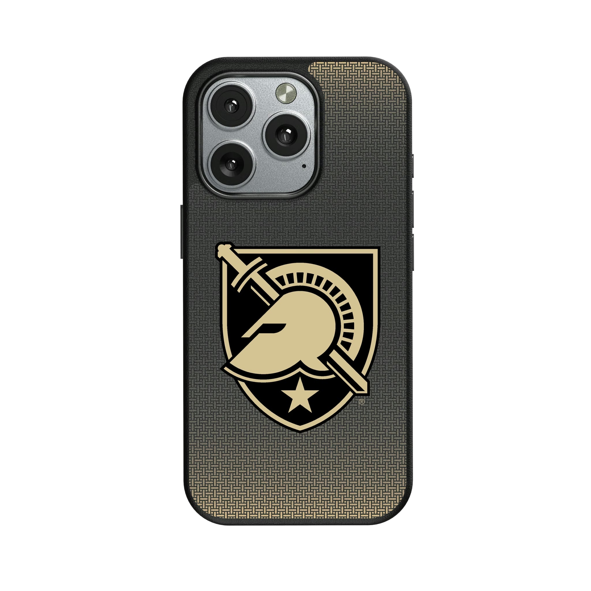 United States Military Academy Black Knights Linen iPhone MagSafe Compatible Phone Case for Apple iPhone