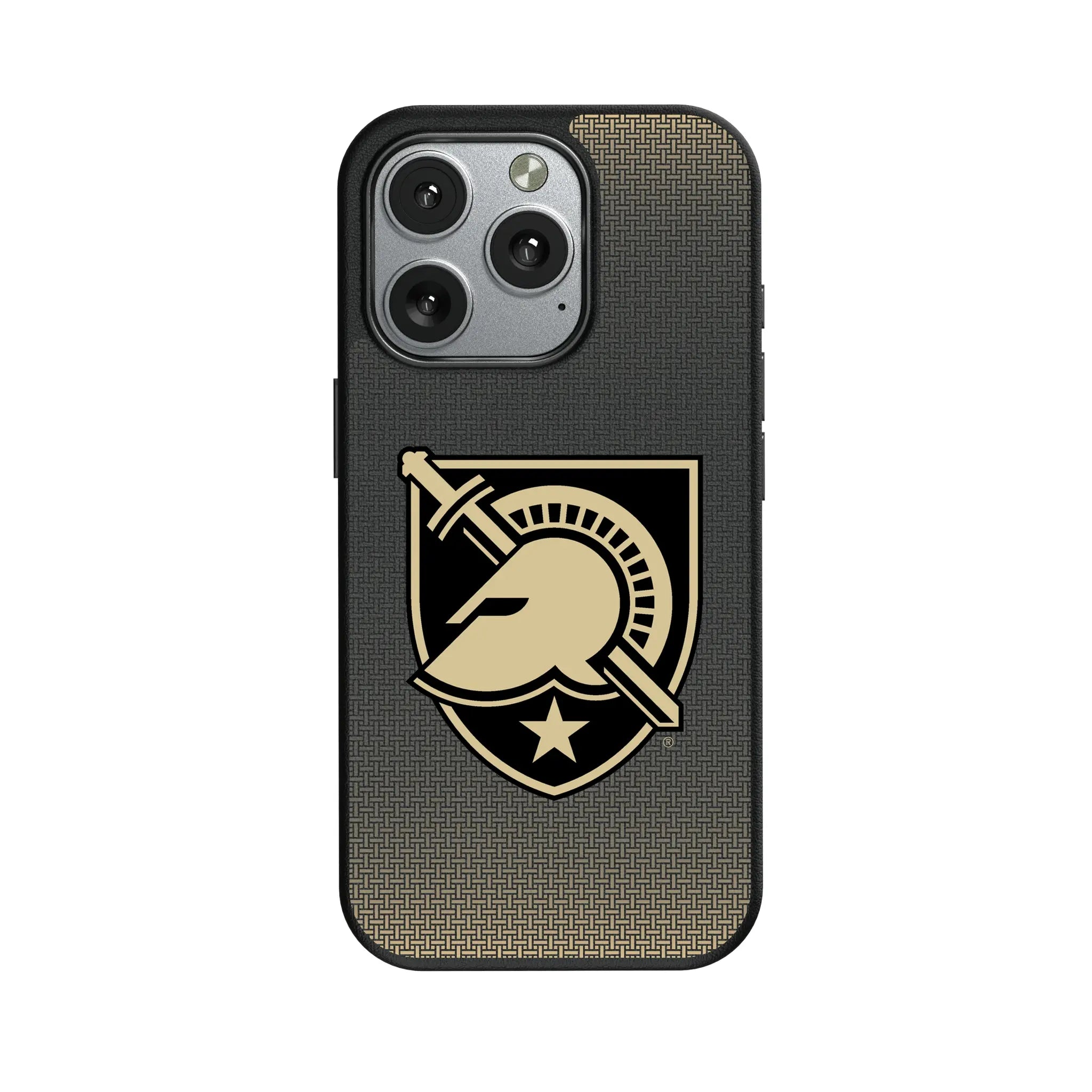 United States Military Academy Black Knights Linen iPhone MagSafe Compatible Phone Case for Apple iPhone