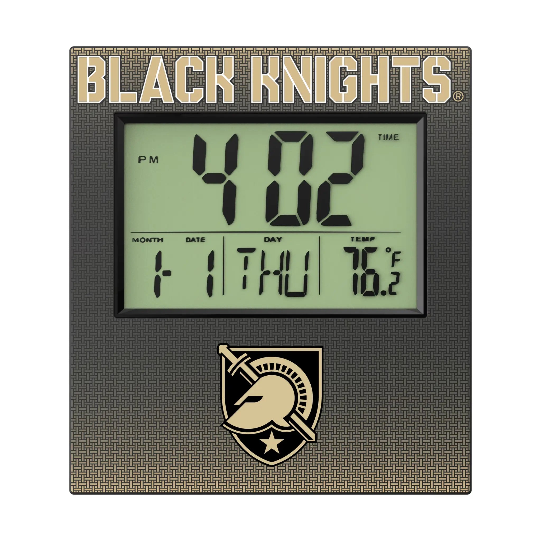United States Military Academy Black Knights Linen Wall Clock