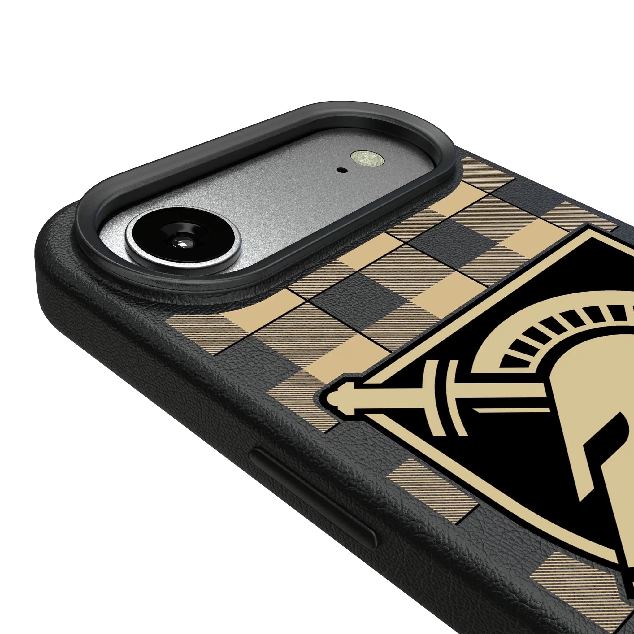 United States Military Academy Black Knights Plaid iPhone MagSafe Compatible Phone Case for Apple iPhone - Detail#Device_iPhone Air