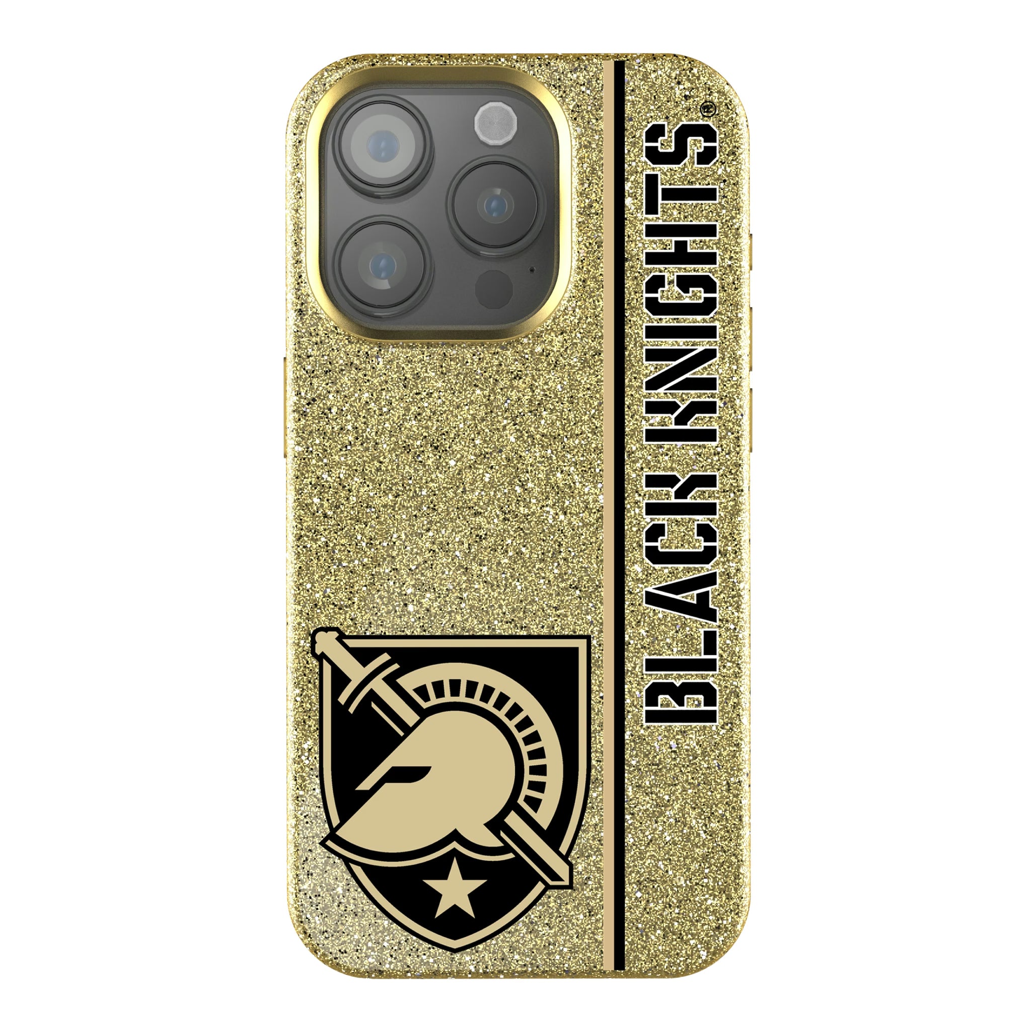 United States Military Academy Black Knights Sidebar iPhone Bling Phone Case for Apple iPhone