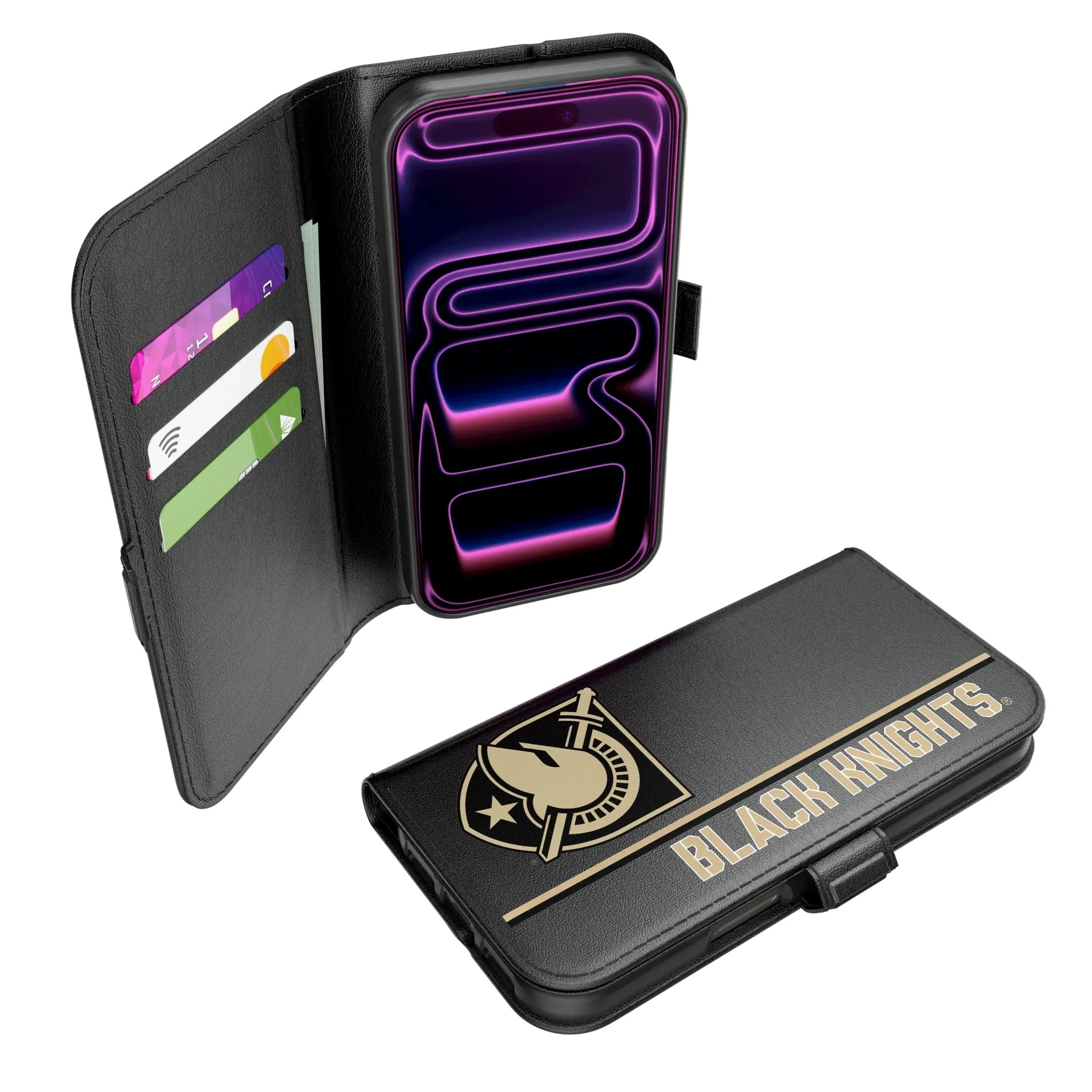 United States Military Academy Black Knights Sidebar iPhone Folio Phone Case for Apple iPhone#Device_iPhone 17 Pro