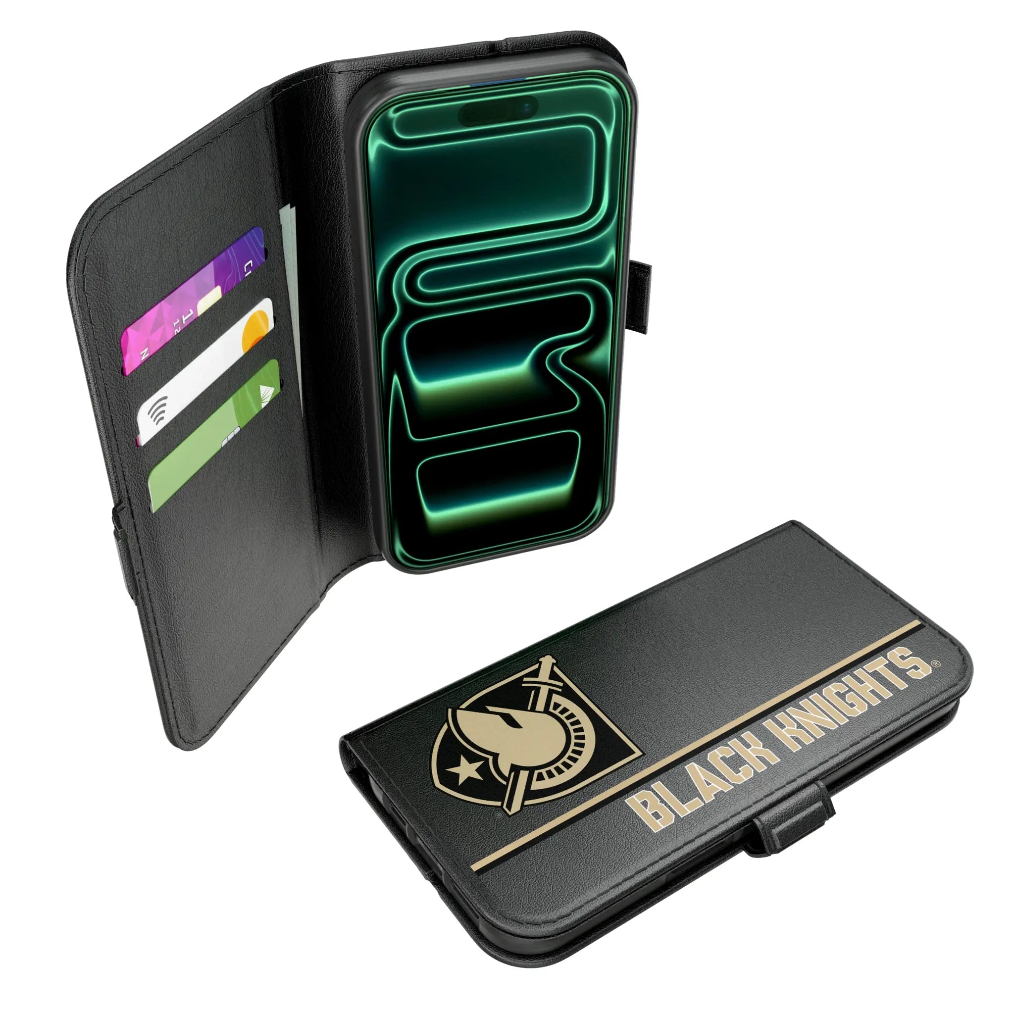 United States Military Academy Black Knights Sidebar iPhone Folio Phone Case for Apple iPhone#Device_iPhone 17