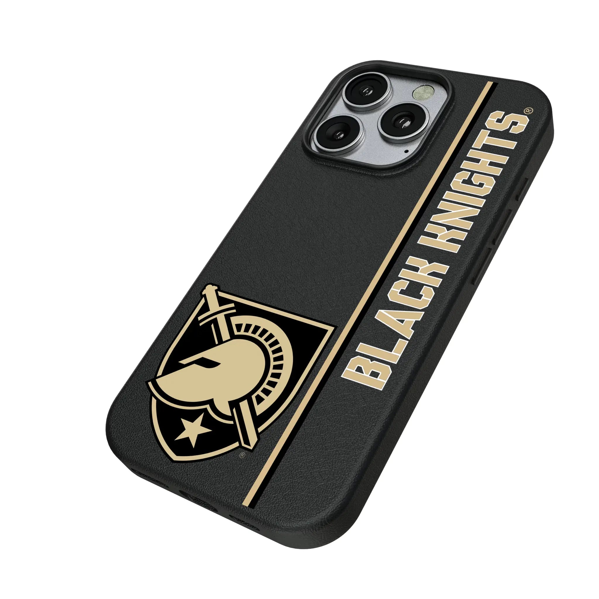 United States Military Academy Black Knights Sidebar iPhone MagSafe Compatible Phone Case for Apple iPhone - Isometric View