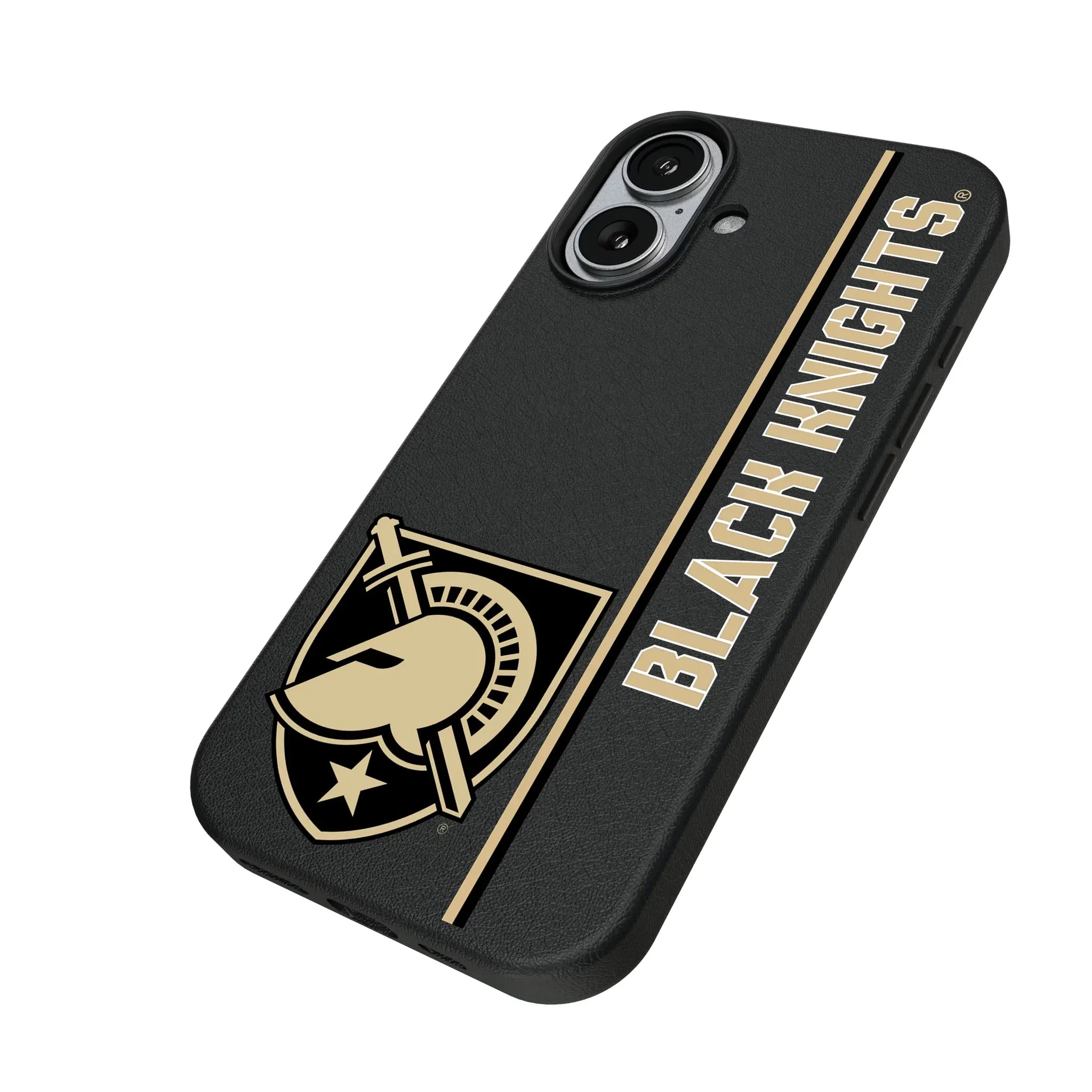 United States Military Academy Black Knights Sidebar iPhone MagSafe Compatible Phone Case for Apple iPhone - Isometric View#Device_iPhone 17