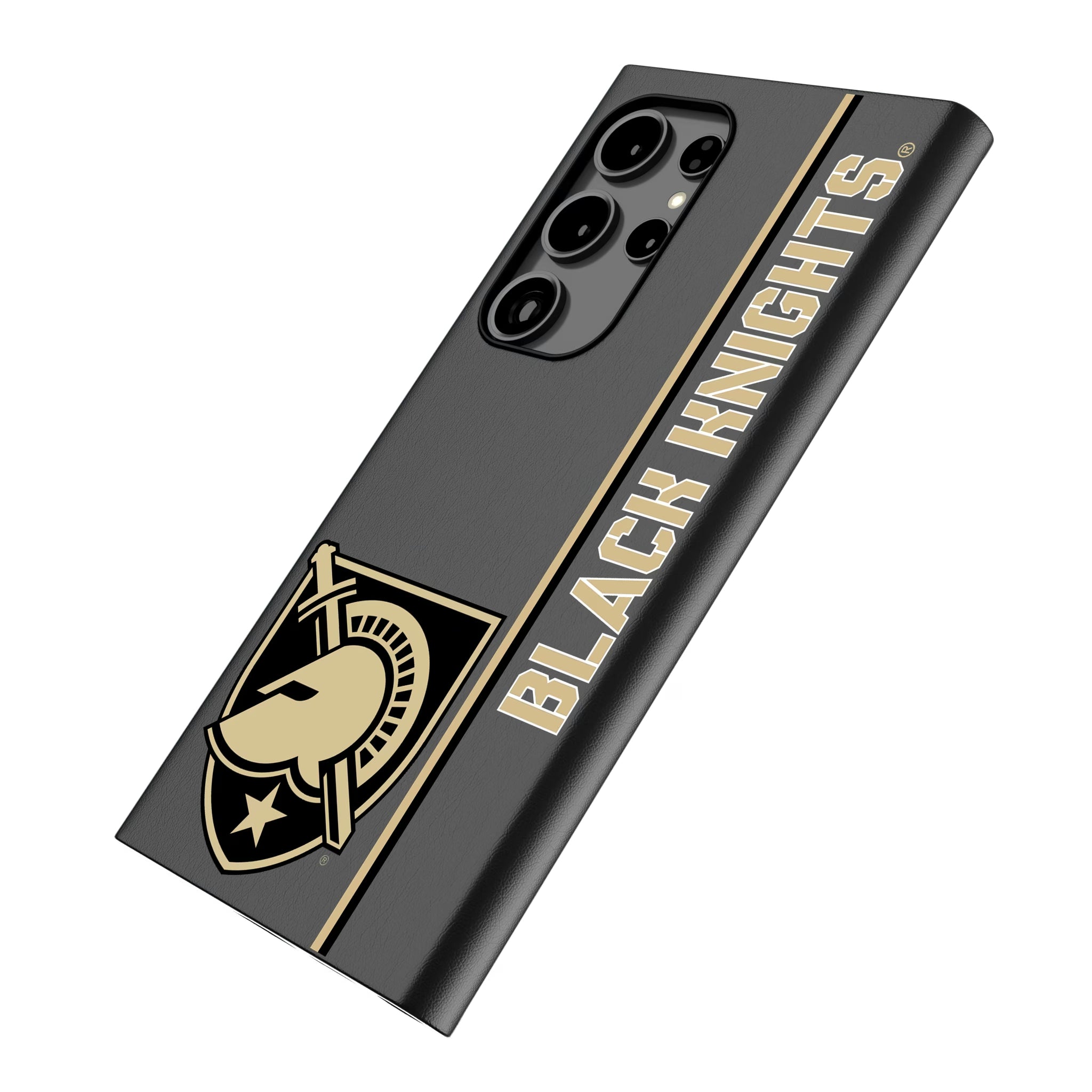 United States Military Academy Black Knights Sidebar Galaxy MagSafe Compatible Phone Case for Samsung Galaxy - Isometric View