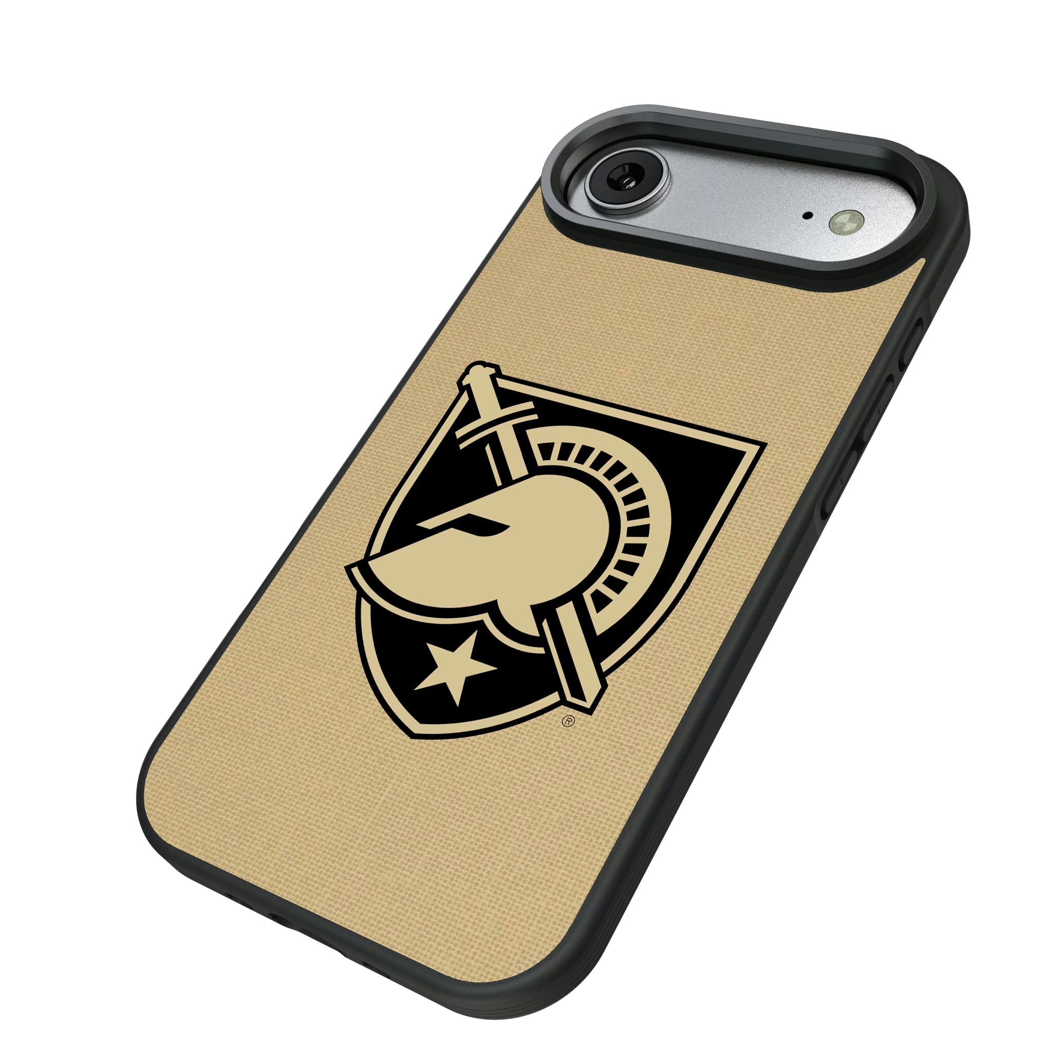 United States Military Academy Black Knights Solid iPhone Bump Phone Case for Apple iPhone - Isometric View#Device_iPhone Air
