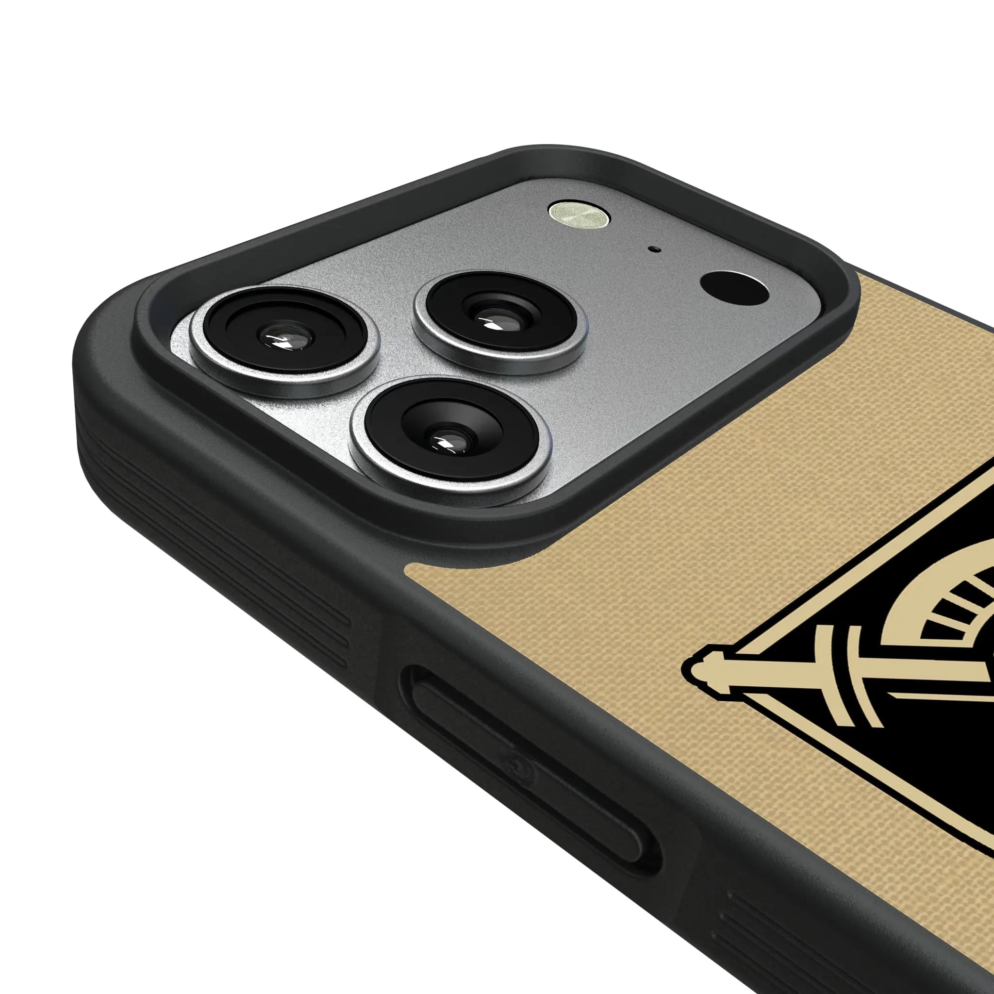 United States Military Academy Black Knights Solid iPhone Bump Phone Case for Apple iPhone - Detail#Device_iPhone 17 Pro