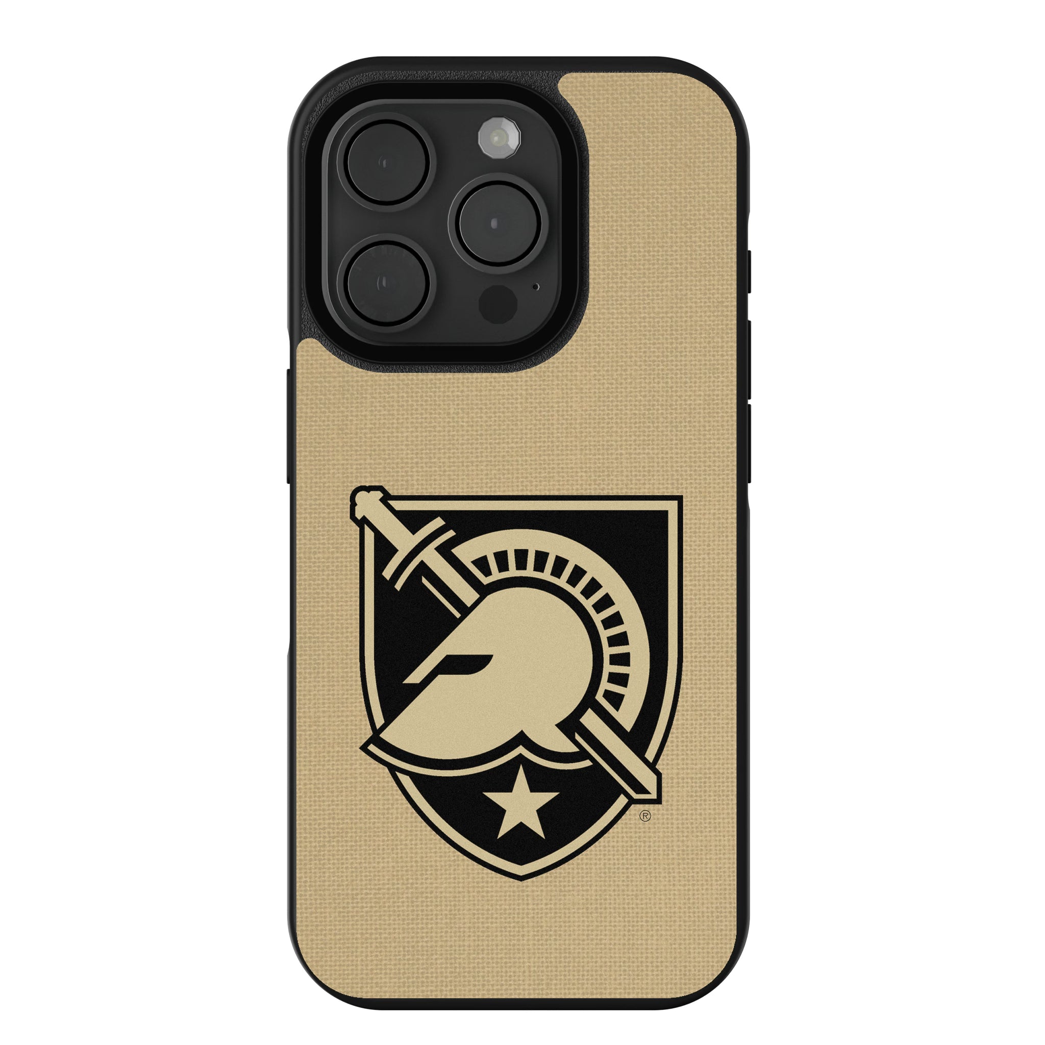 United States Military Academy Black Knights Solid iPhone Bump Phone Case for Apple iPhone