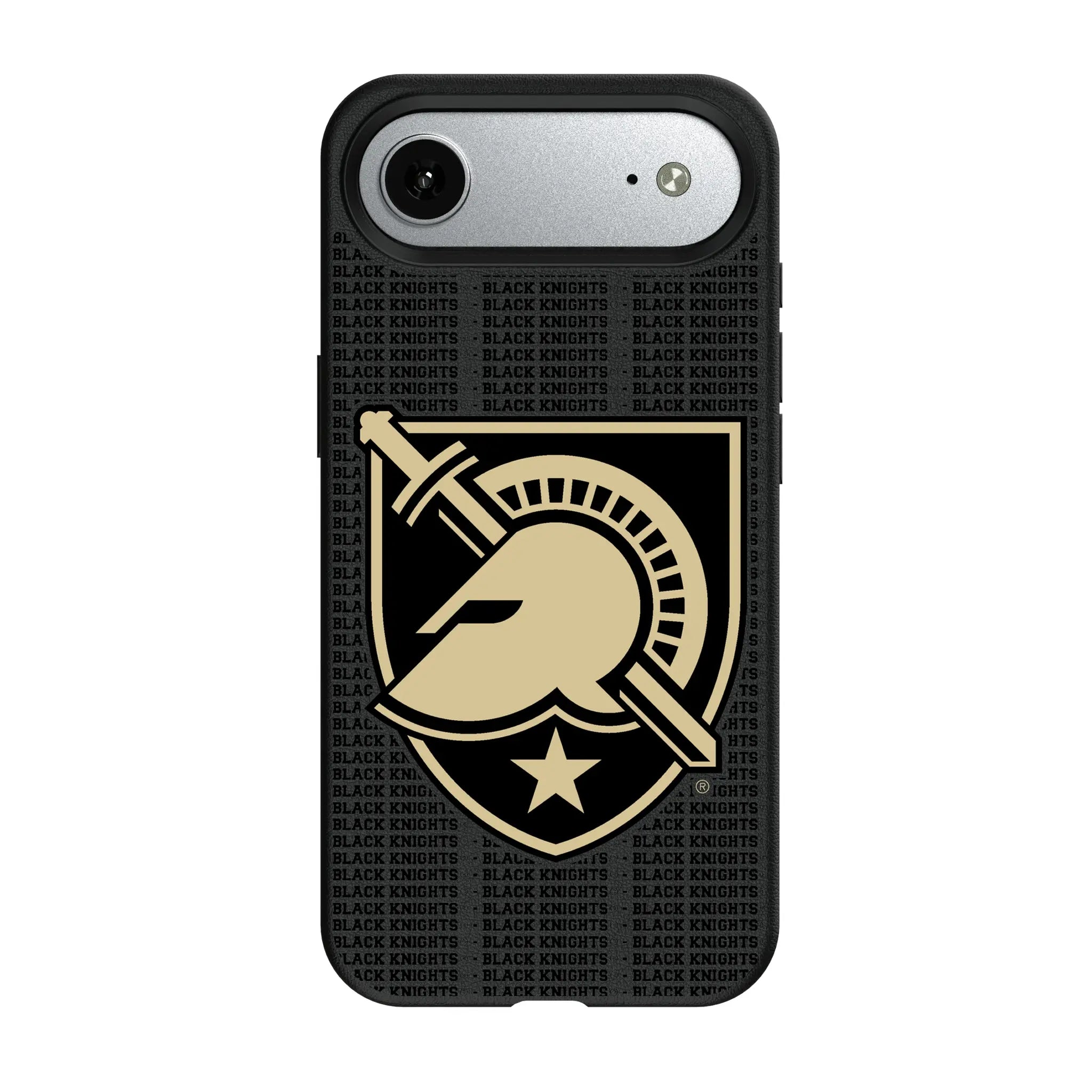 United States Military Academy Black Knights Text Backdrop iPhone MagSafe Compatible Phone Case for Apple iPhone#Device_iPhone Air