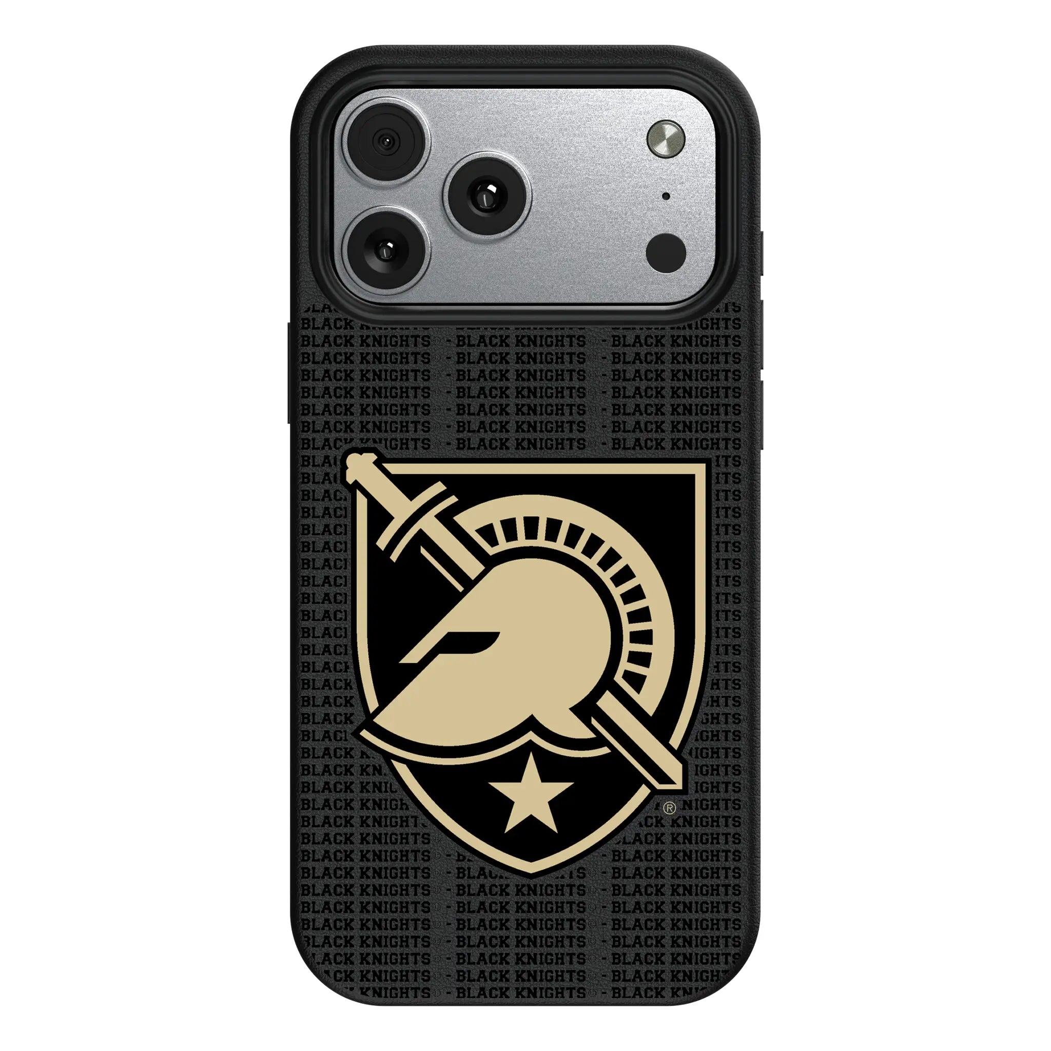 United States Military Academy Black Knights Text Backdrop iPhone MagSafe Compatible Phone Case for Apple iPhone#Device_iPhone 17 Pro Max