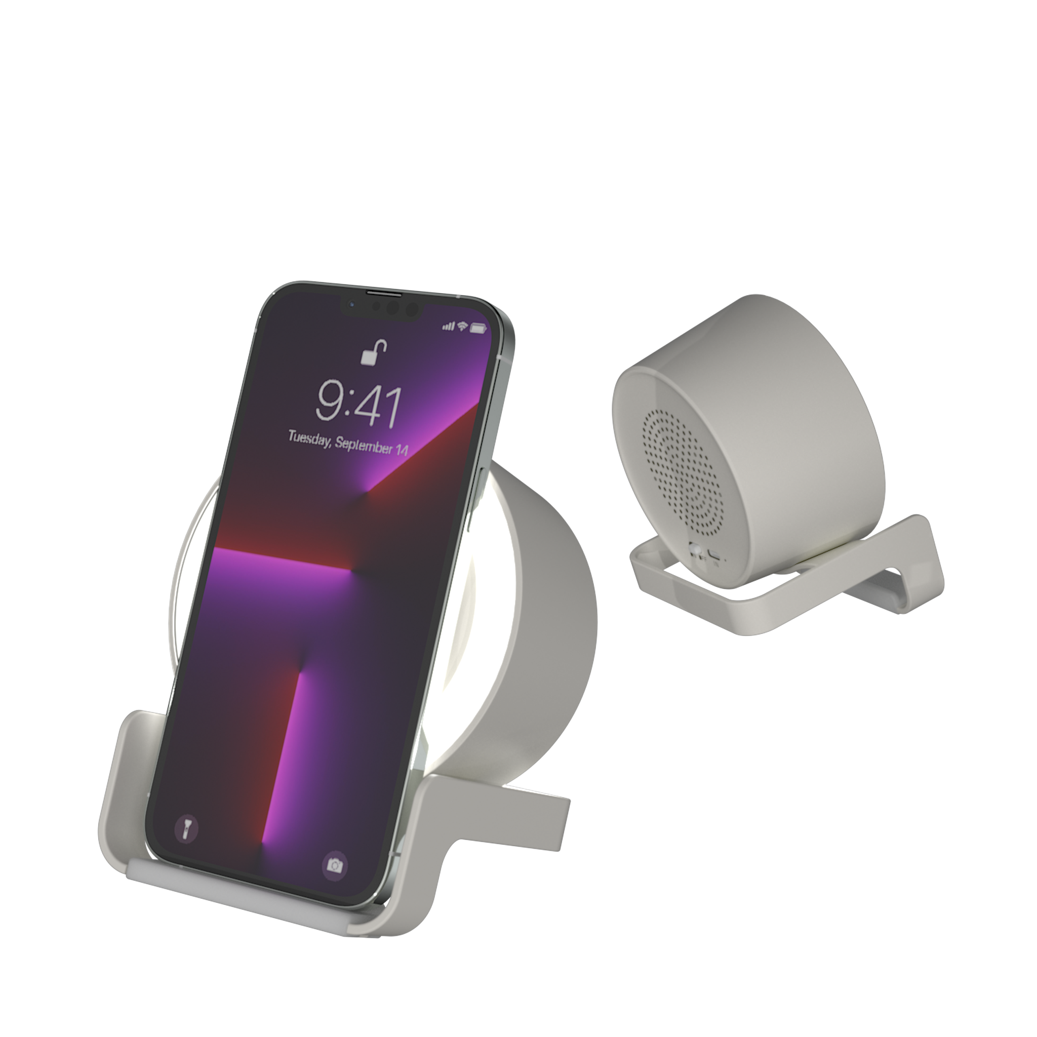 University of Alabama Crimson Tide Endzone Solid Night Light Charger and Bluetooth Speaker