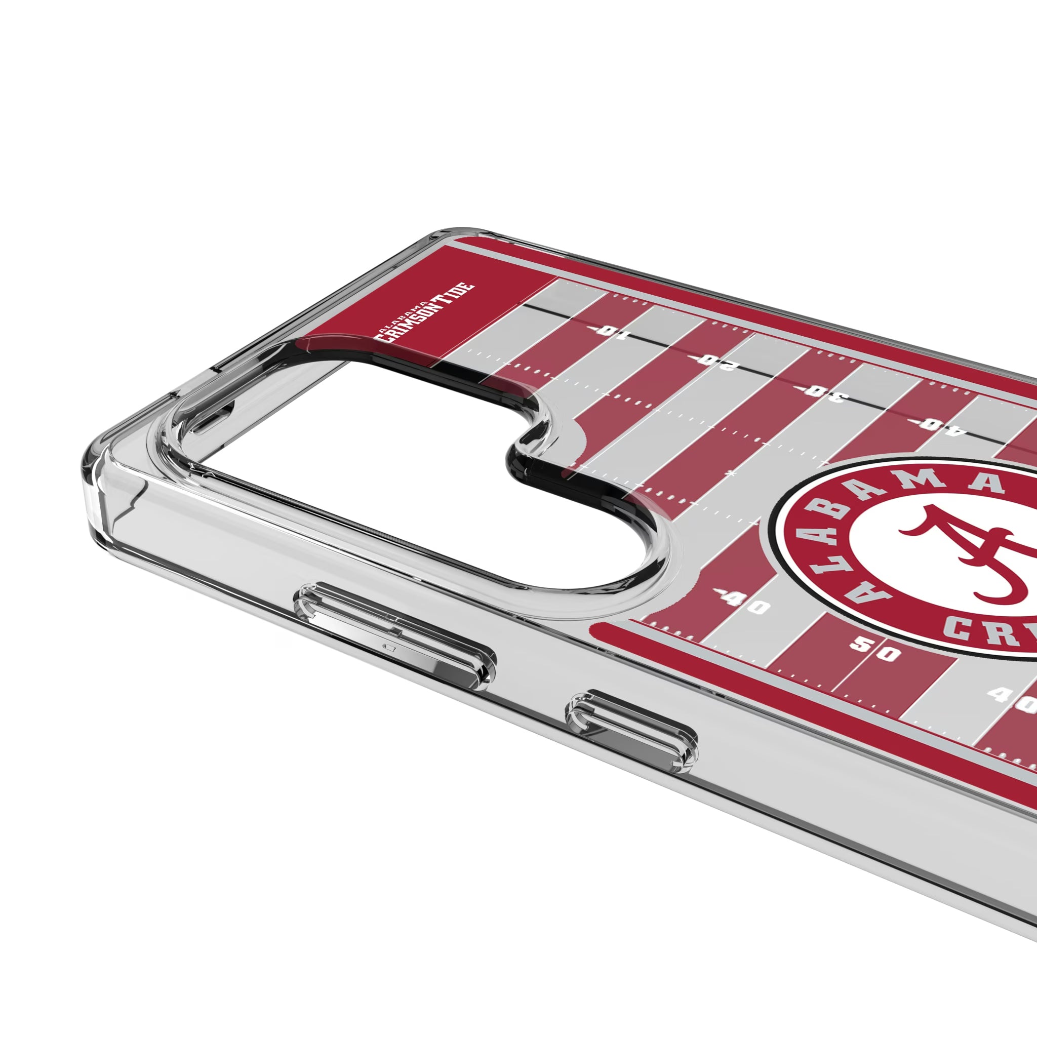 University of Alabama Crimson Tide Field Galaxy Clear Phone Case for Samsung Galaxy - Detail