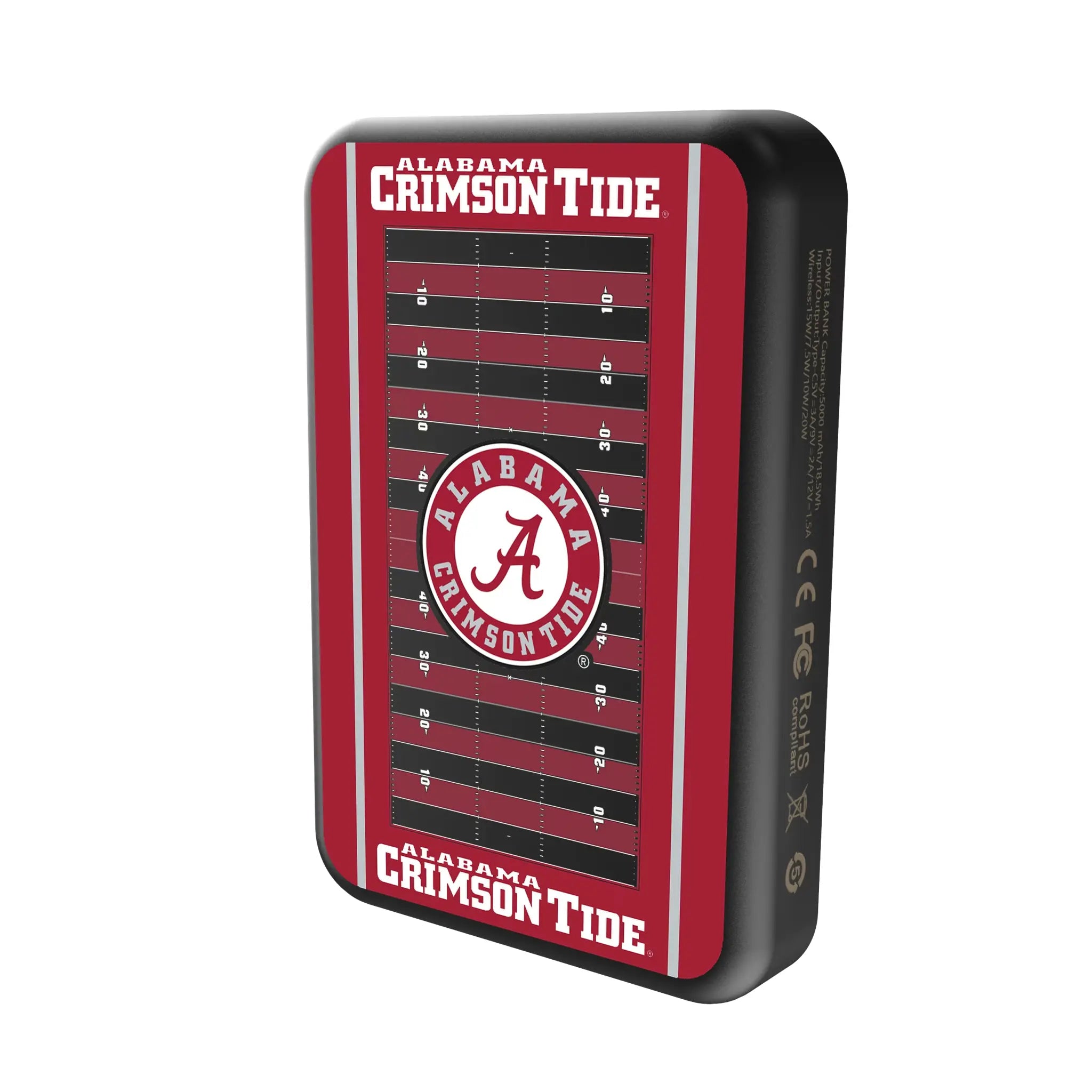 University of Alabama Crimson Tide Field Wireless Mag Power Bank