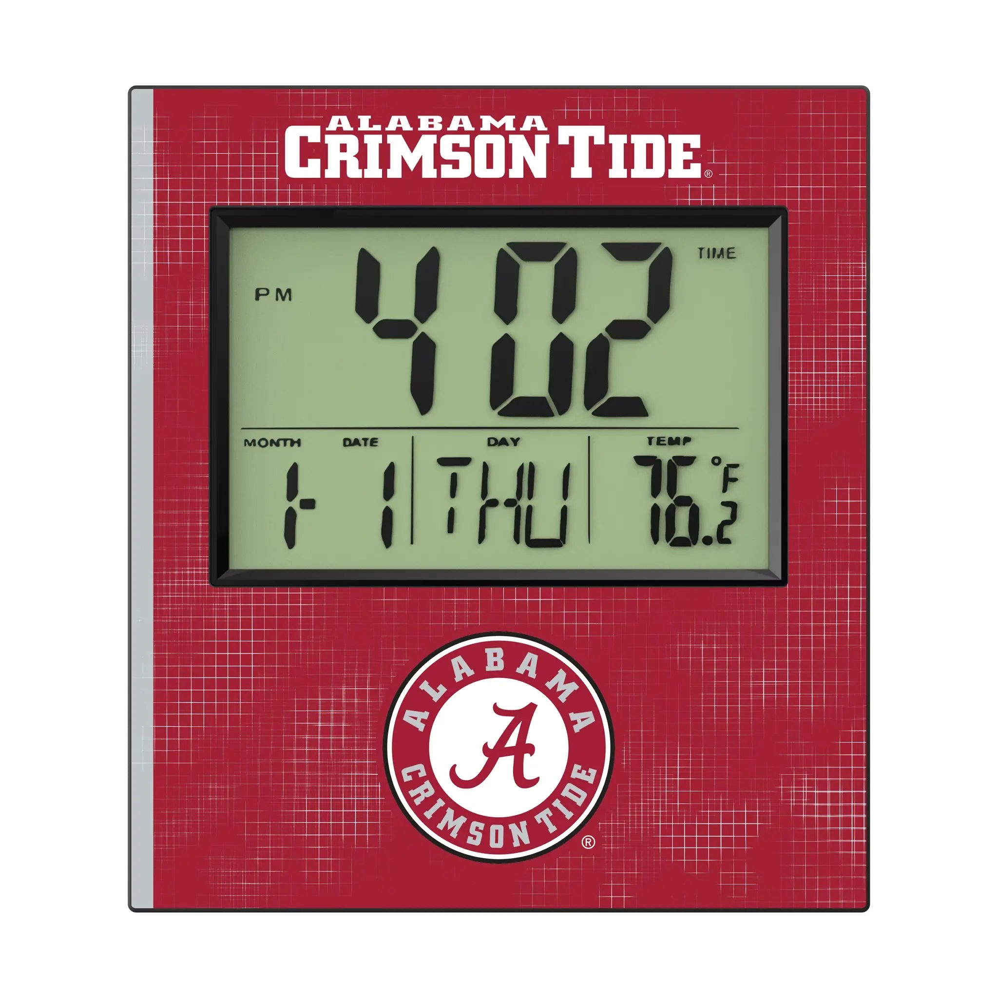 University of Alabama Crimson Tide Hatch Wall Clock