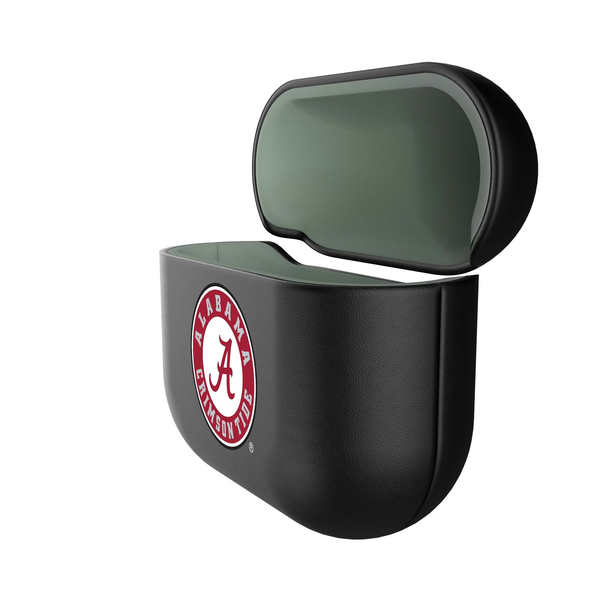 University of Alabama Crimson Tide Insignia AirPods AirPod Case Cover - Isometric View#Device_AirPods 4