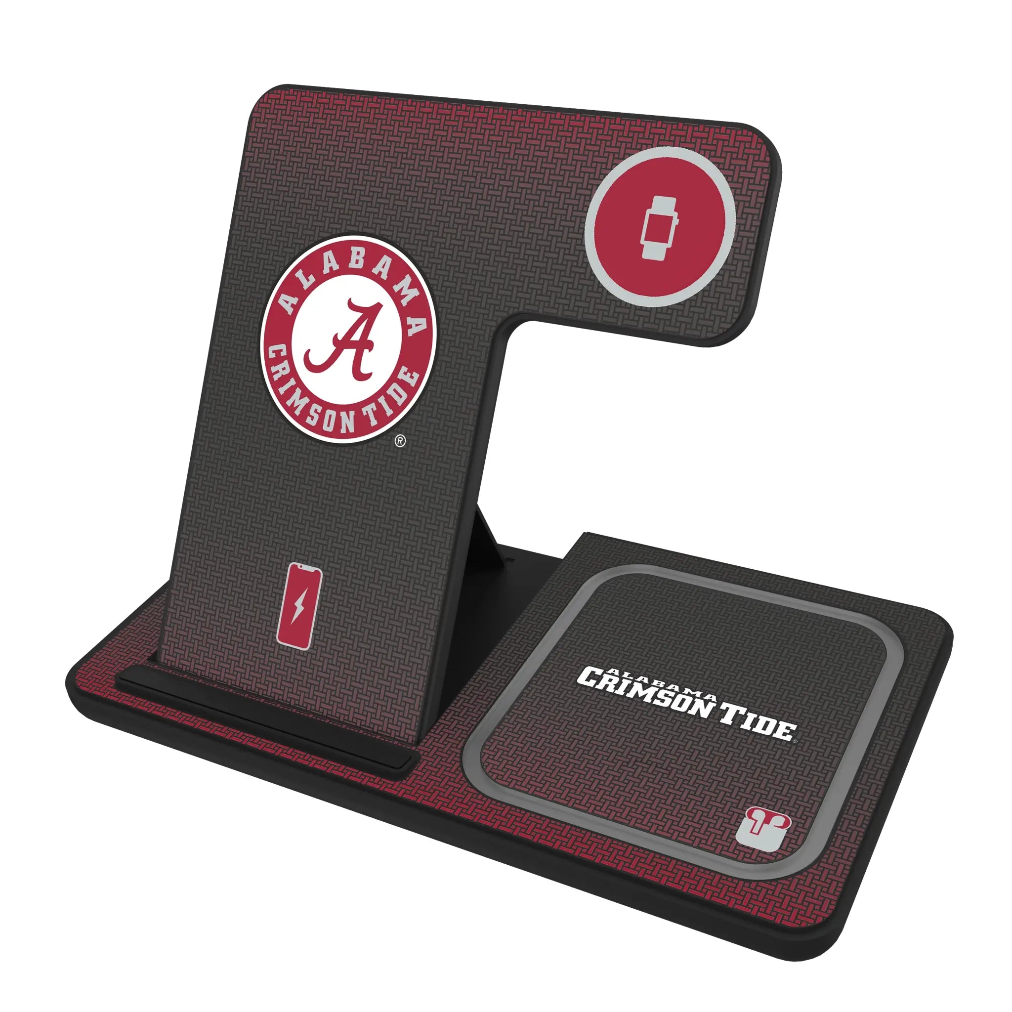 University of Alabama Crimson Tide Linen 3 in 1 Charging Station