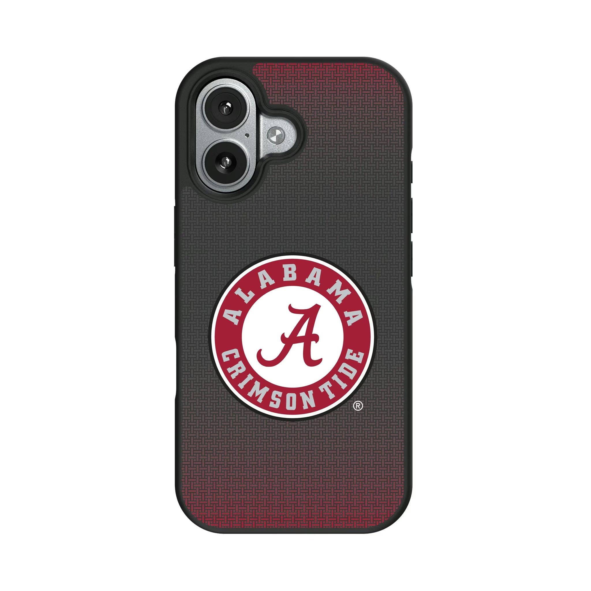 University of Alabama Crimson Tide Linen iPhone Bump Phone Case for Apple iPhone#Device_iPhone 17