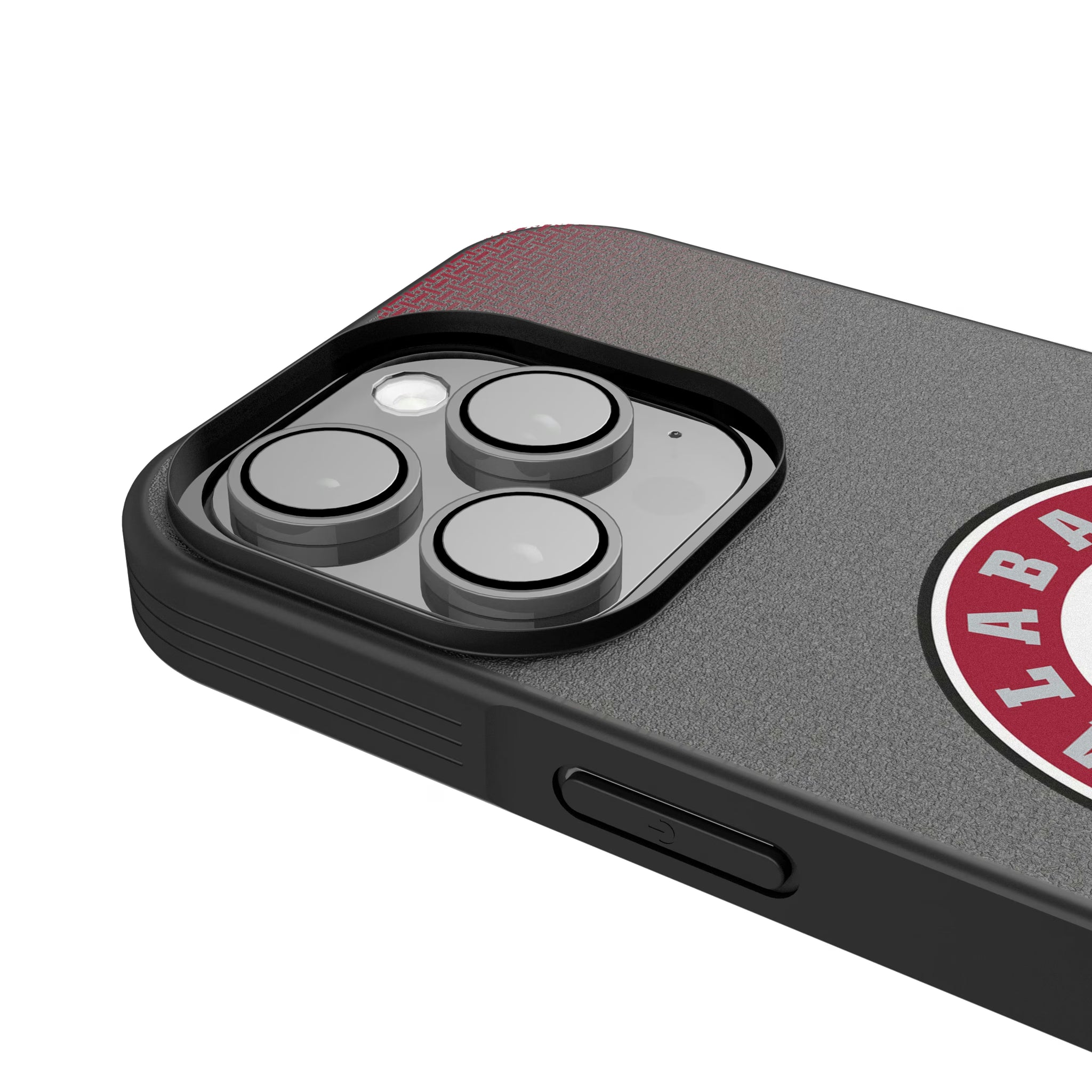 University of Alabama Crimson Tide Linen iPhone Bump Phone Case for Apple iPhone - Detail