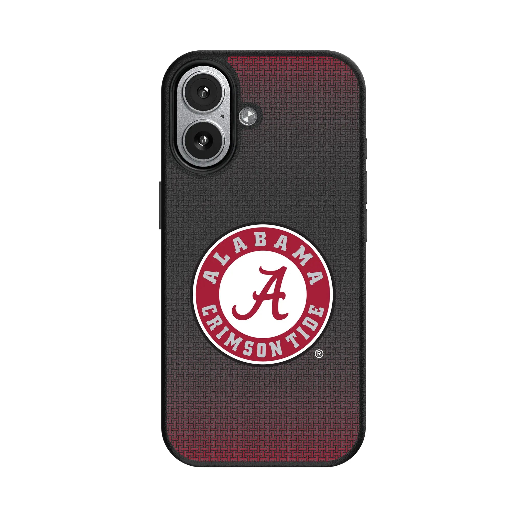 University of Alabama Crimson Tide Linen iPhone MagSafe Compatible Phone Case for Apple iPhone#Device_iPhone 17