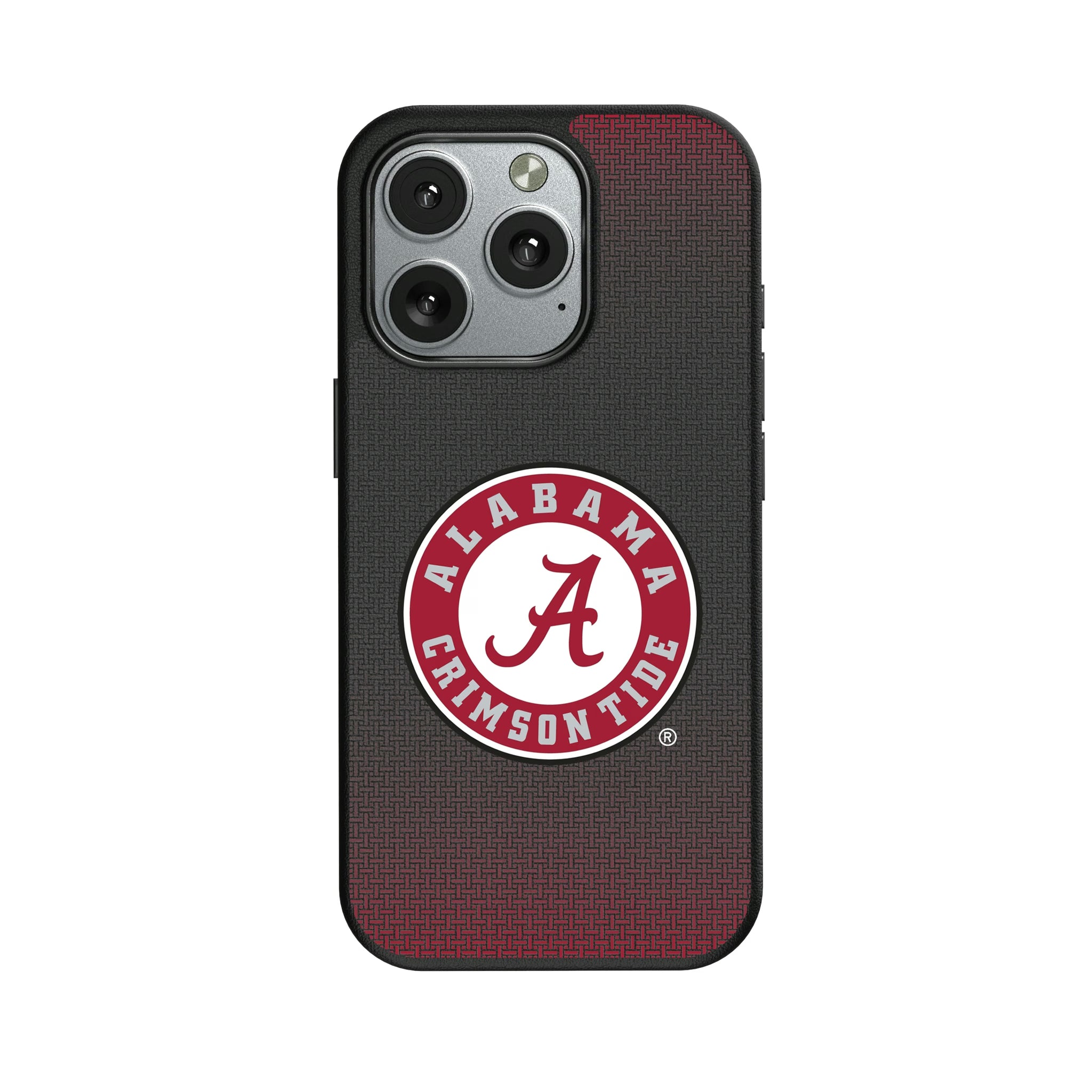 University of Alabama Crimson Tide Linen iPhone MagSafe Compatible Phone Case for Apple iPhone