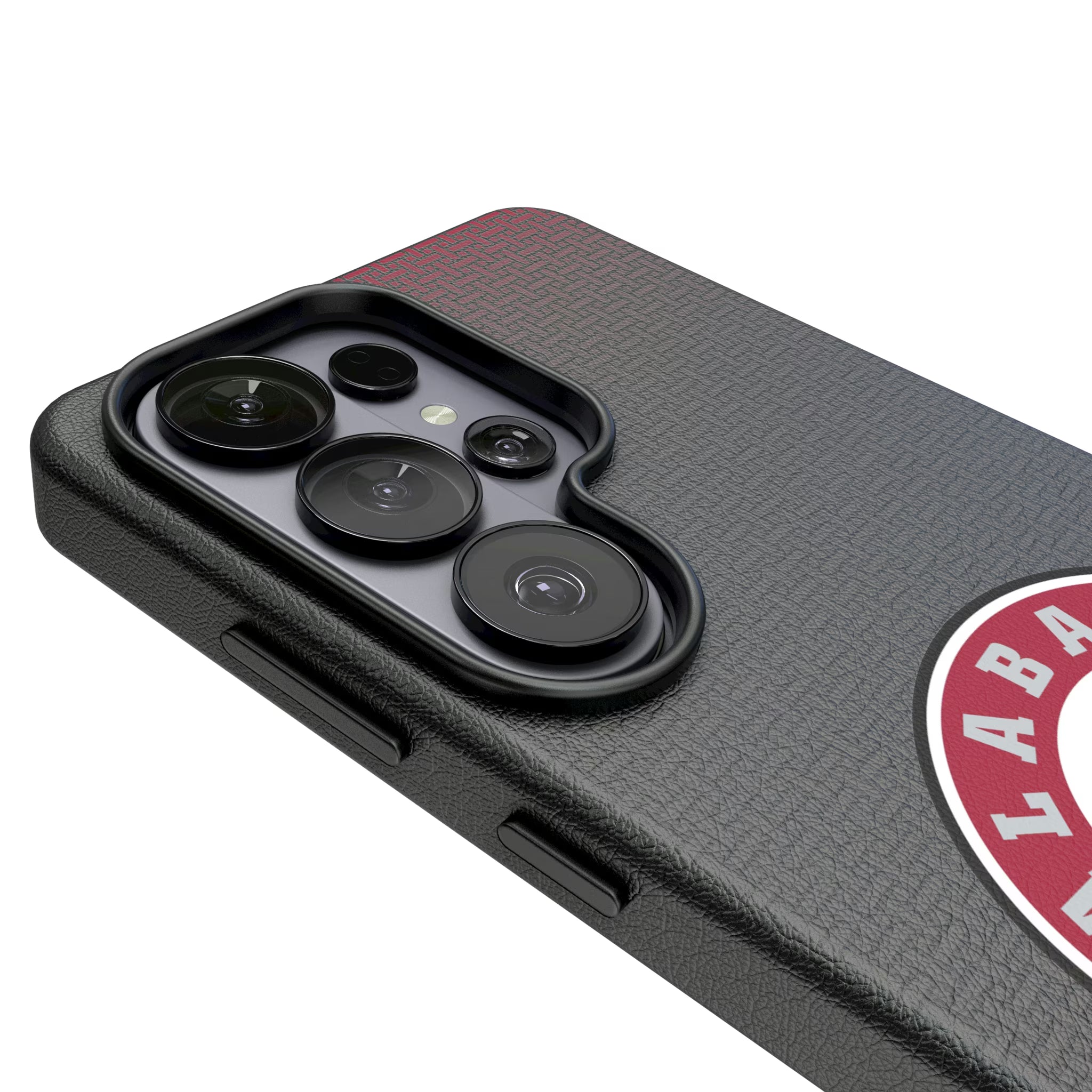 University of Alabama Crimson Tide Linen Galaxy MagSafe Compatible Phone Case for Samsung Galaxy - Detail
