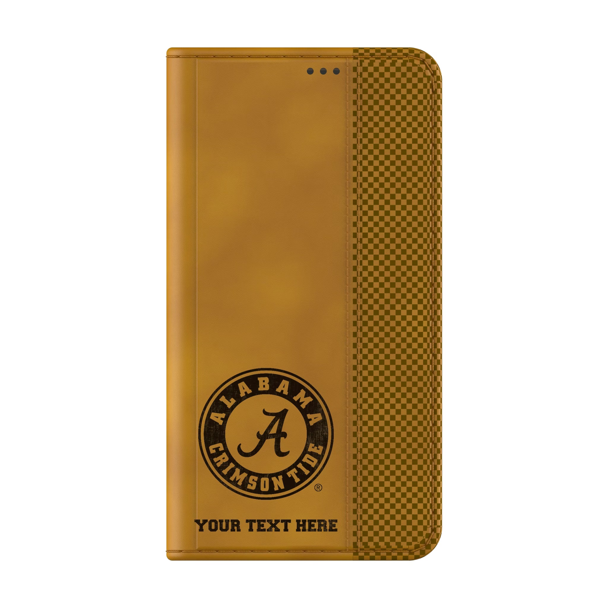 University of Alabama Crimson Tide Personalized Burn Galaxy Folio Phone Case for Samsung Galaxy