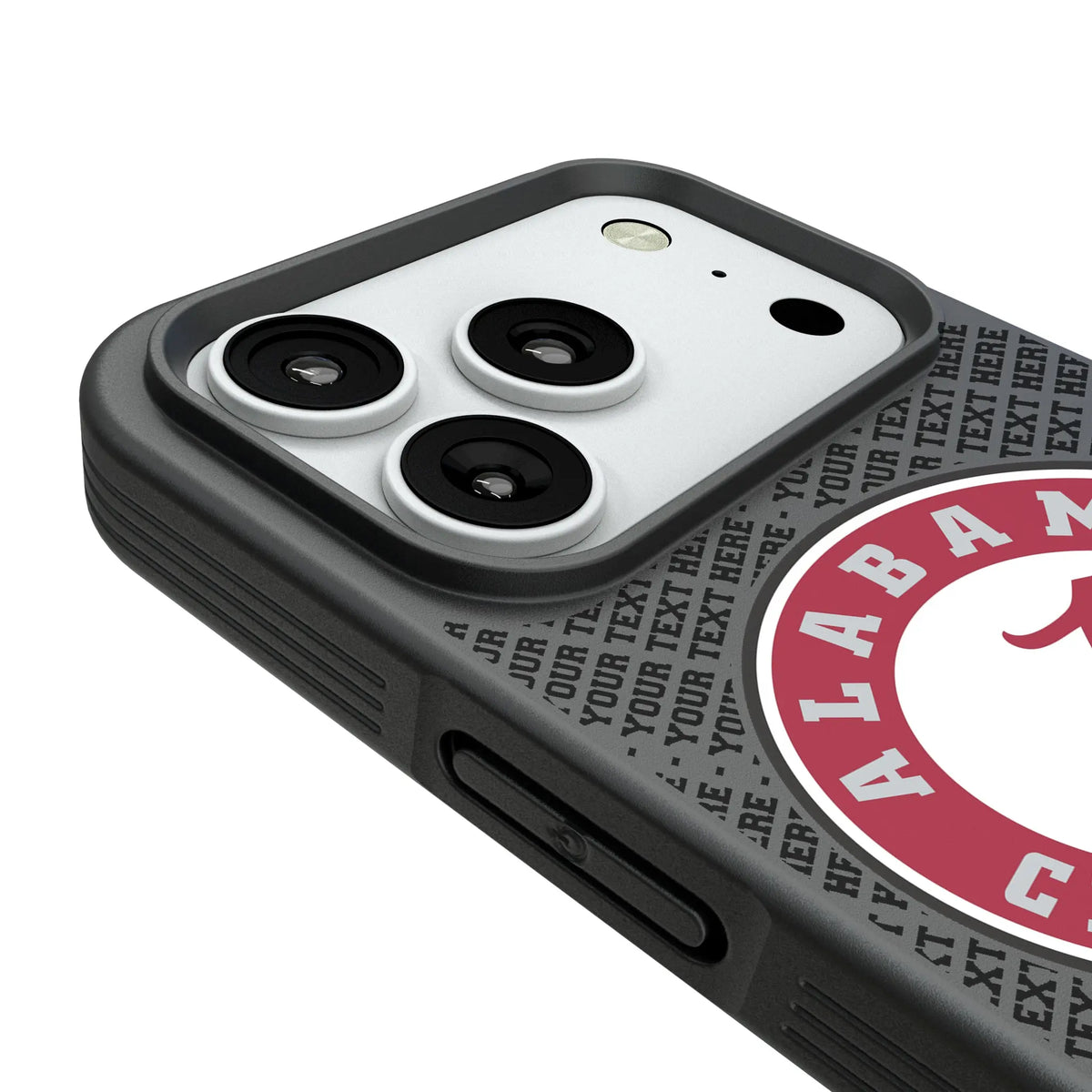 University of Alabama Crimson Tide Personalized EndZone Plus iPhone Bump Phone Case for Apple iPhone - Detail#Device_iPhone 18 Pro