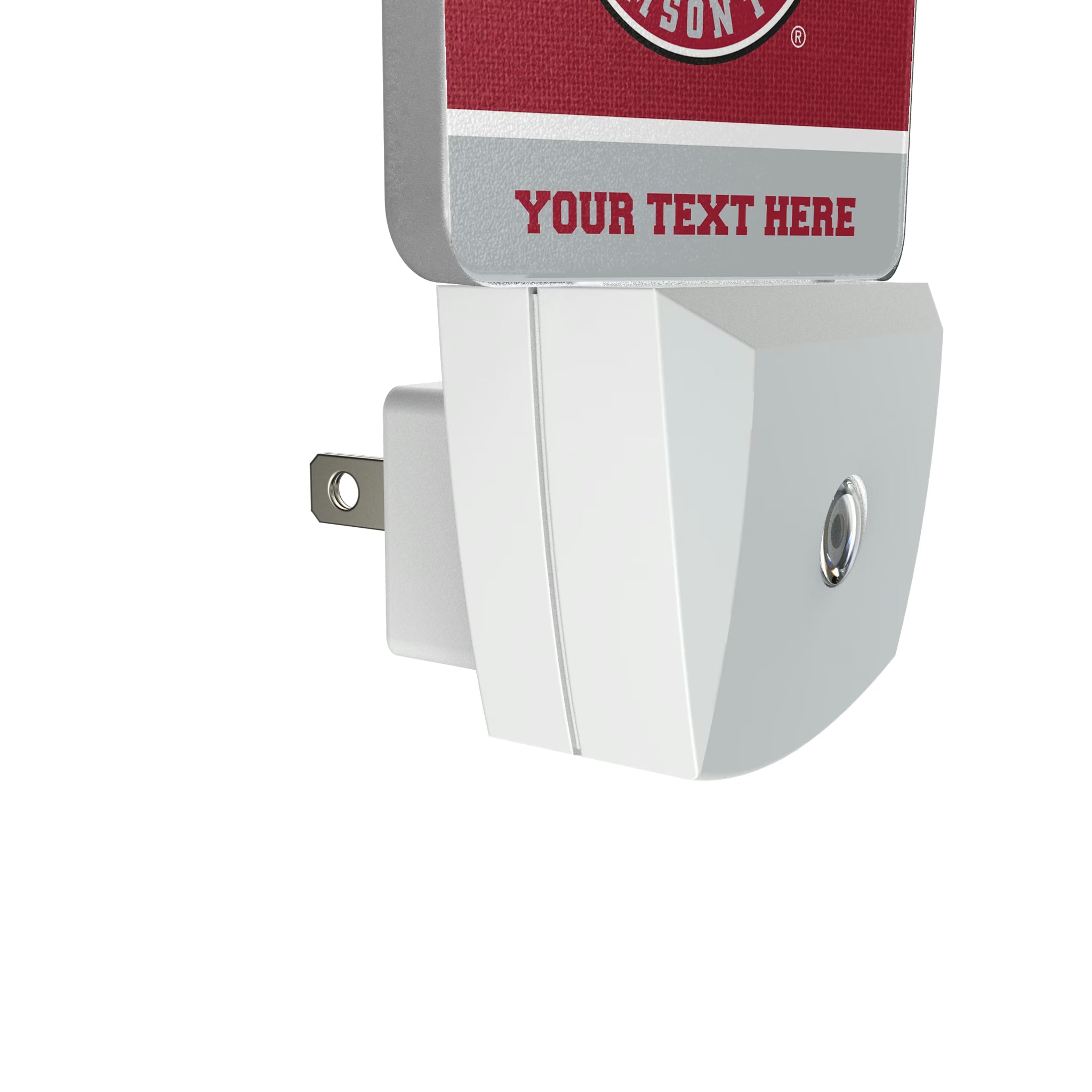 University of Alabama Crimson Tide Personalized Endzone Solid Night Light 2-Pack - Detail