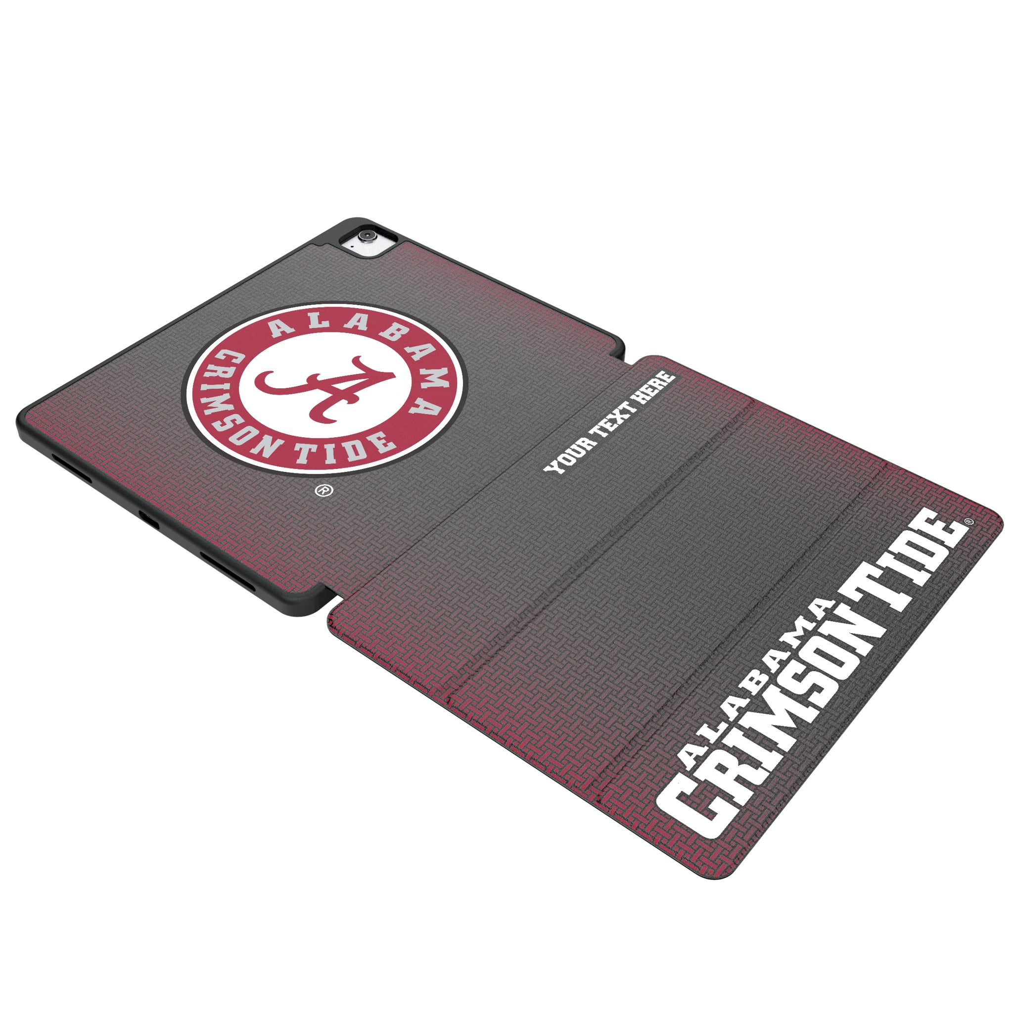 University of Alabama Crimson Tide Personalized Linen iPad Tablet Case for Apple iPad