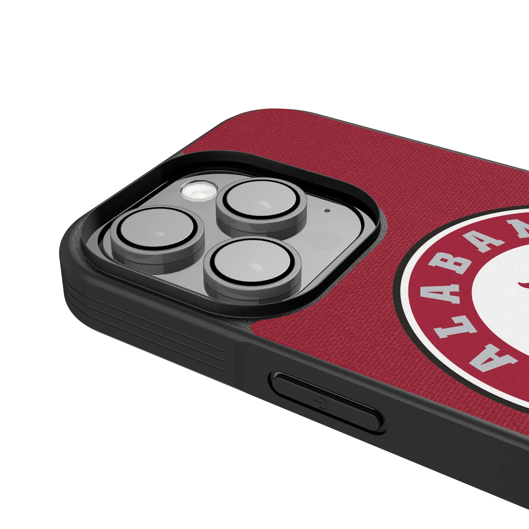 University of Alabama Crimson Tide Personalized Stripe iPhone Bump Phone Case for Apple iPhone - Detail