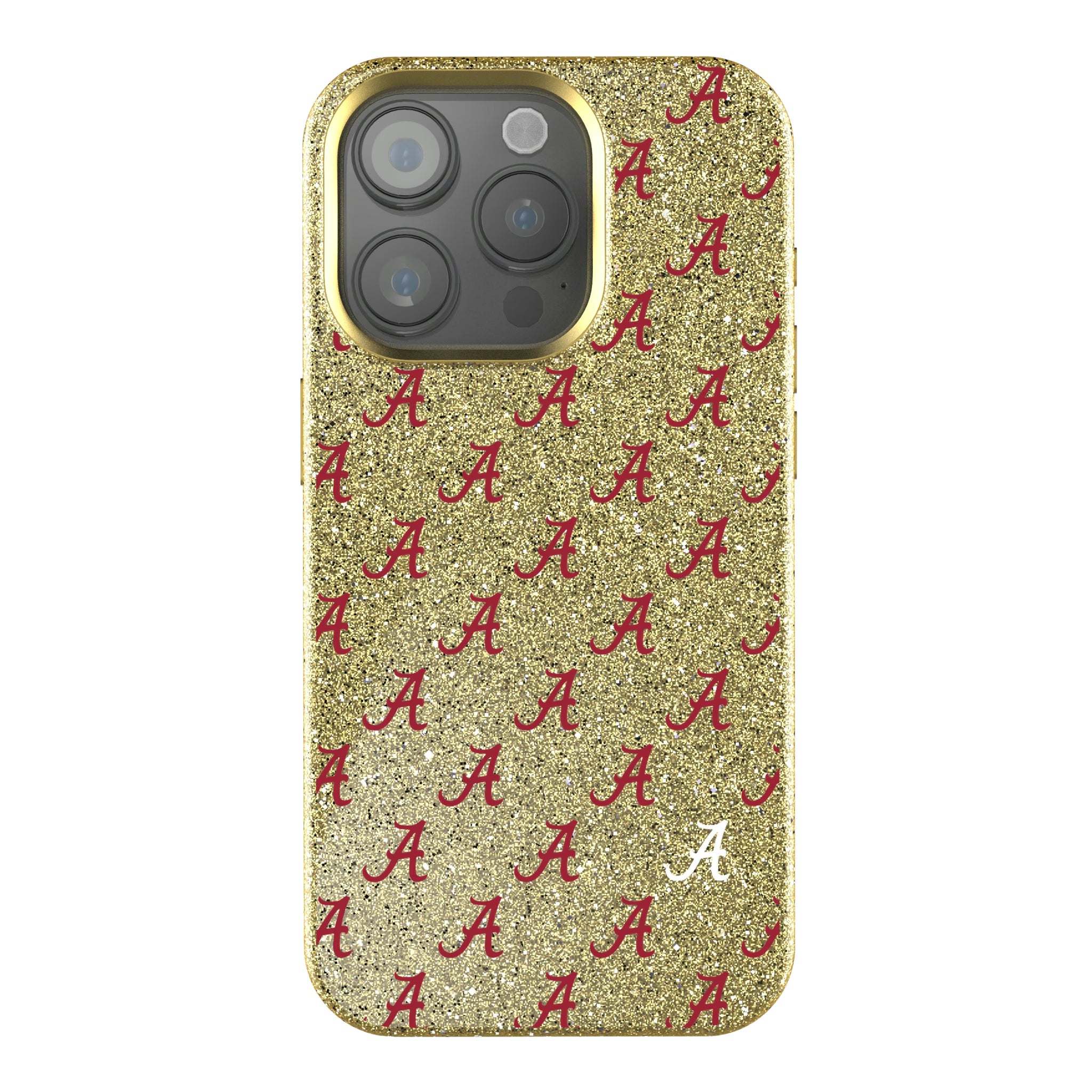 University of Alabama Crimson Tide Script A Fashion Pattern iPhone Bling Phone Case for Apple iPhone