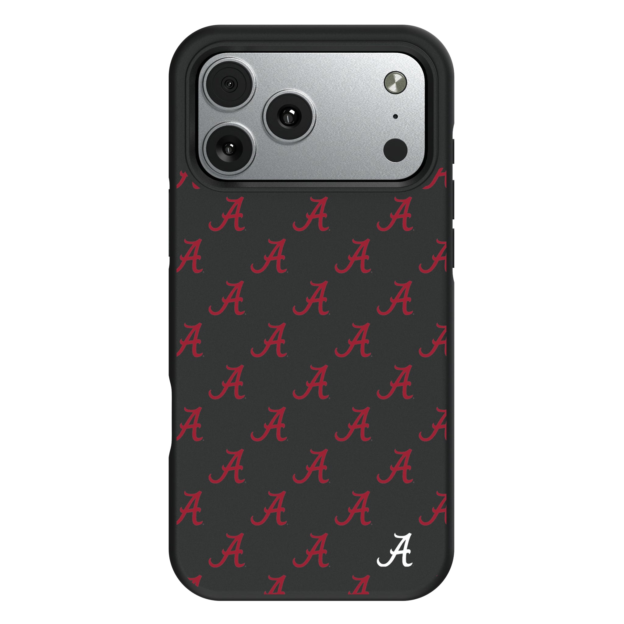 University of Alabama Crimson Tide Script A Fashion Pattern iPhone Bump Phone Case for Apple iPhone#Device_iPhone 17 Pro Max