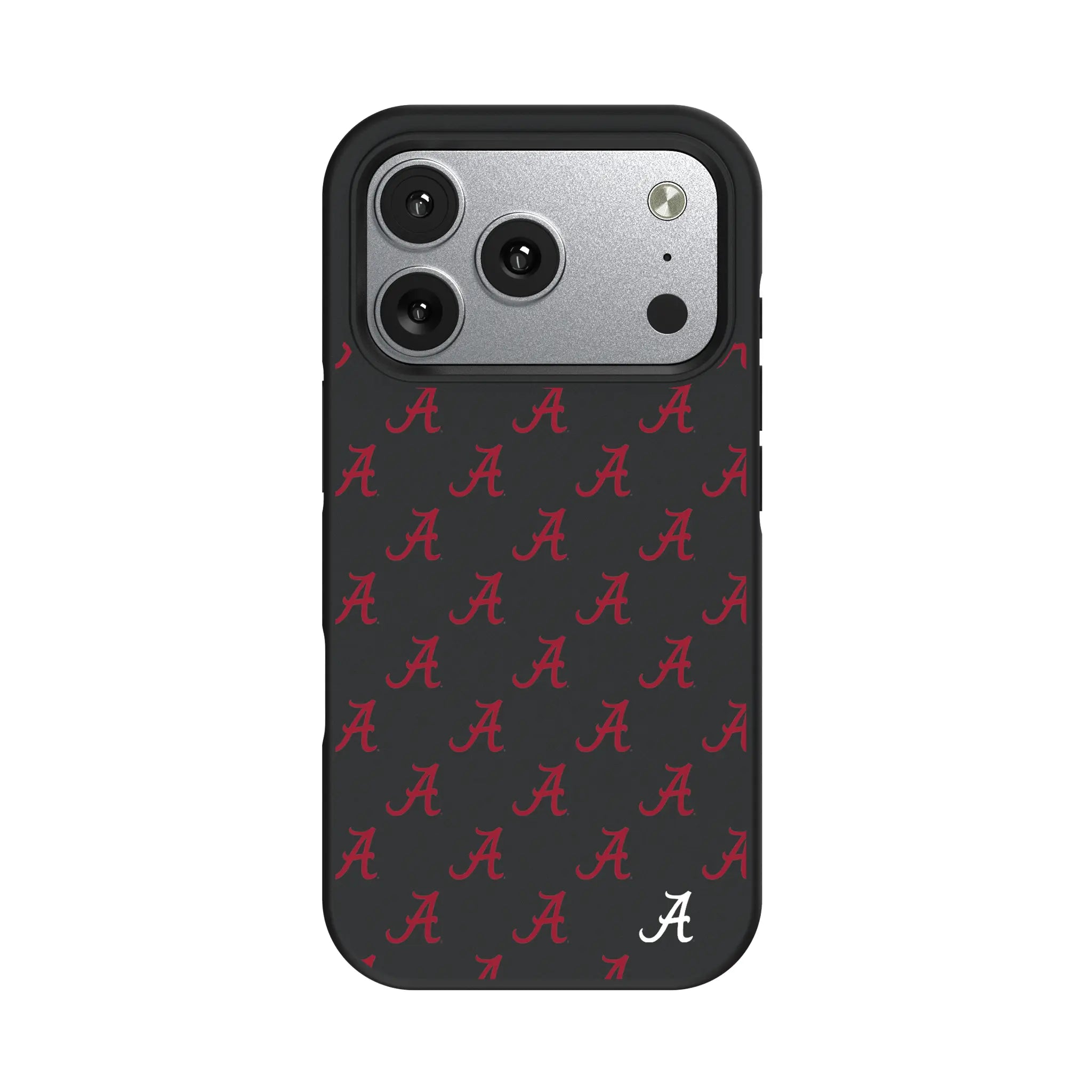University of Alabama Crimson Tide Script A Fashion Pattern iPhone Bump Phone Case for Apple iPhone#Device_iPhone 17 Pro