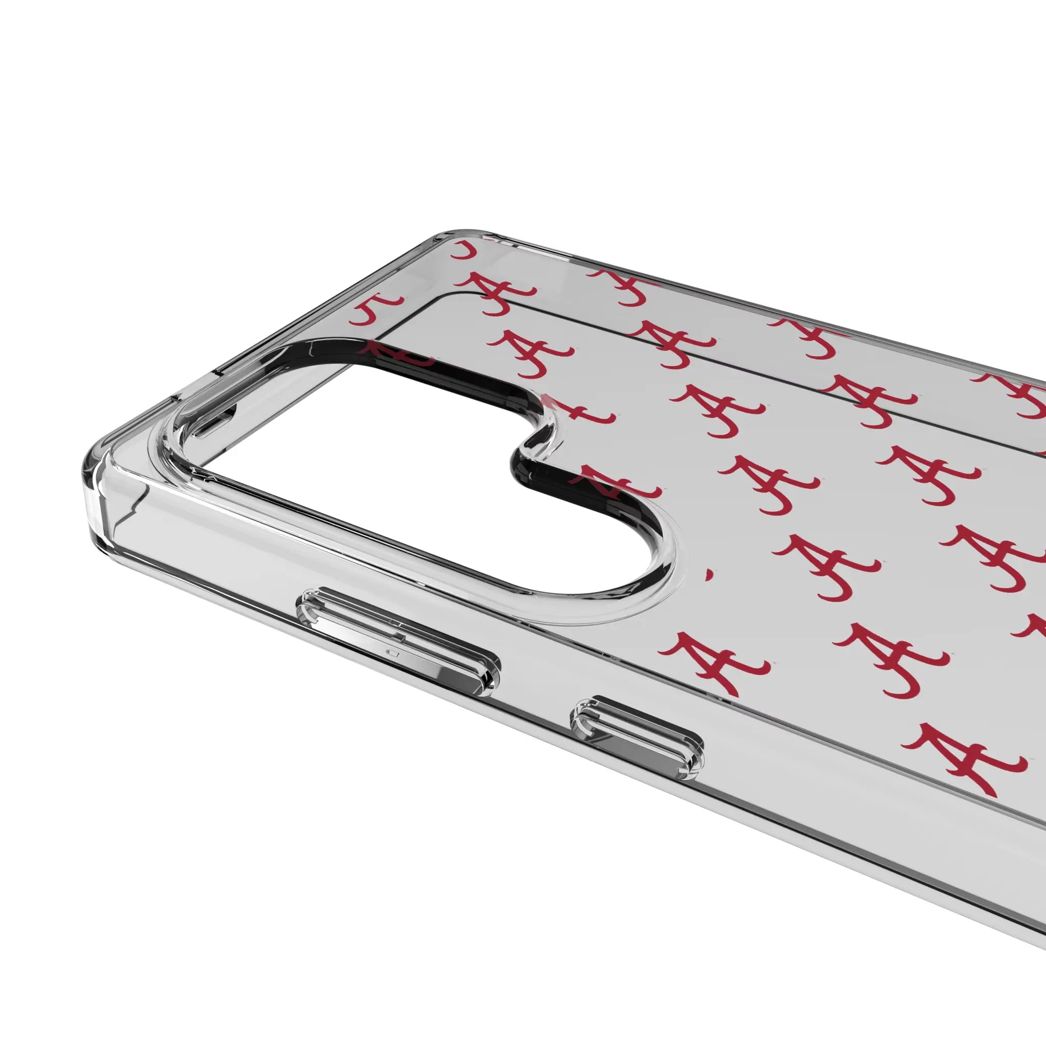 University of Alabama Crimson Tide Script A Fashion Pattern Galaxy Clear Phone Case for Samsung Galaxy - Detail#Device_Galaxy S25 Ultra