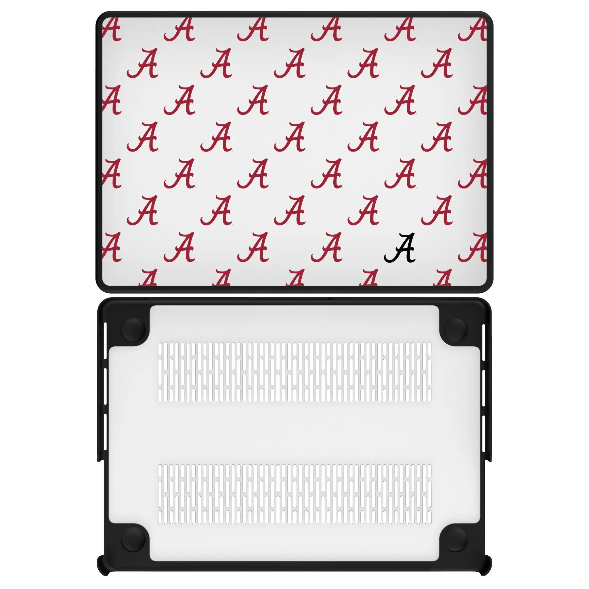 University of Alabama Crimson Tide Script A Fashion Pattern MacBook Laptop Case for Apple MacBook