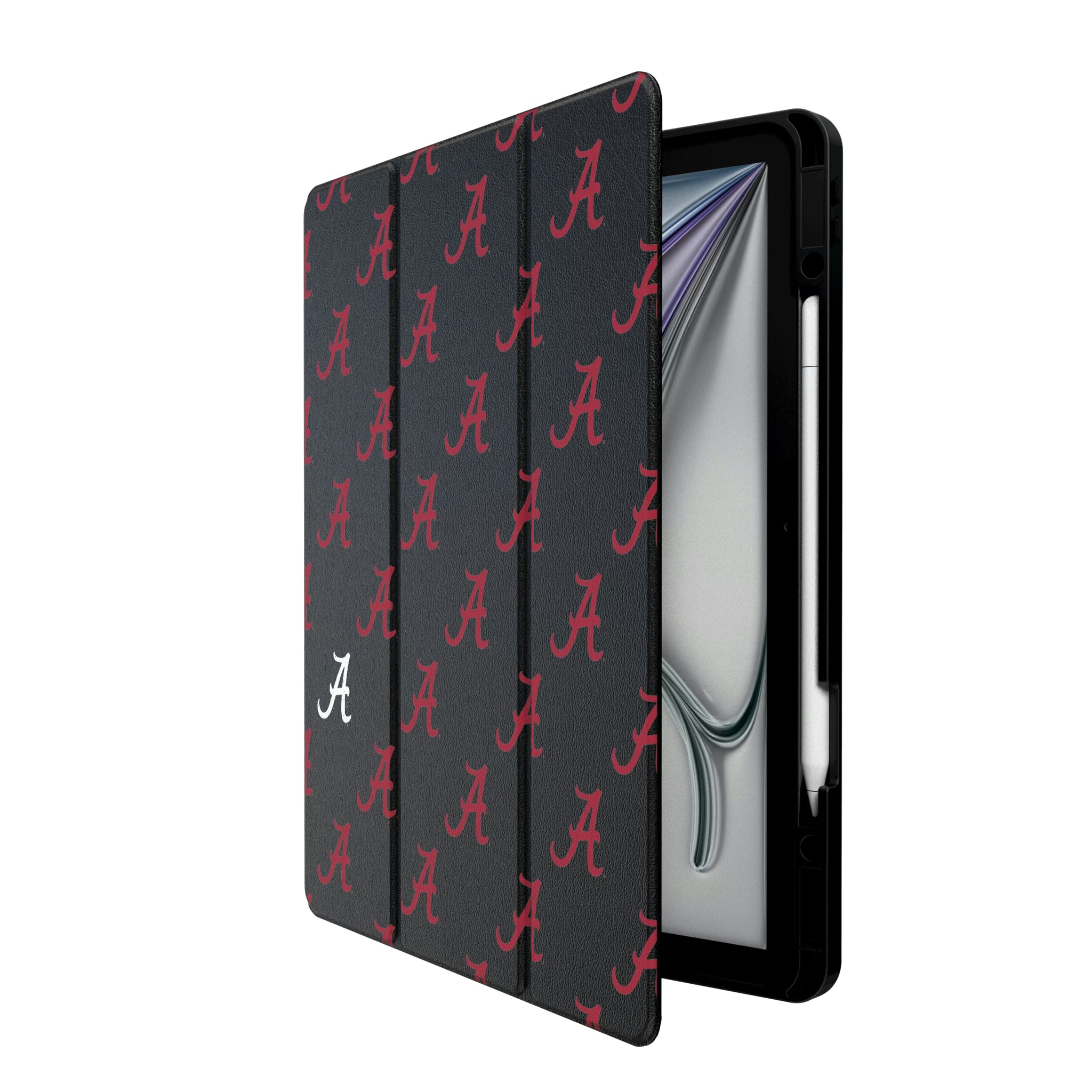 University of Alabama Crimson Tide Script A Fashion Pattern iPad Tablet Case for Apple iPad
