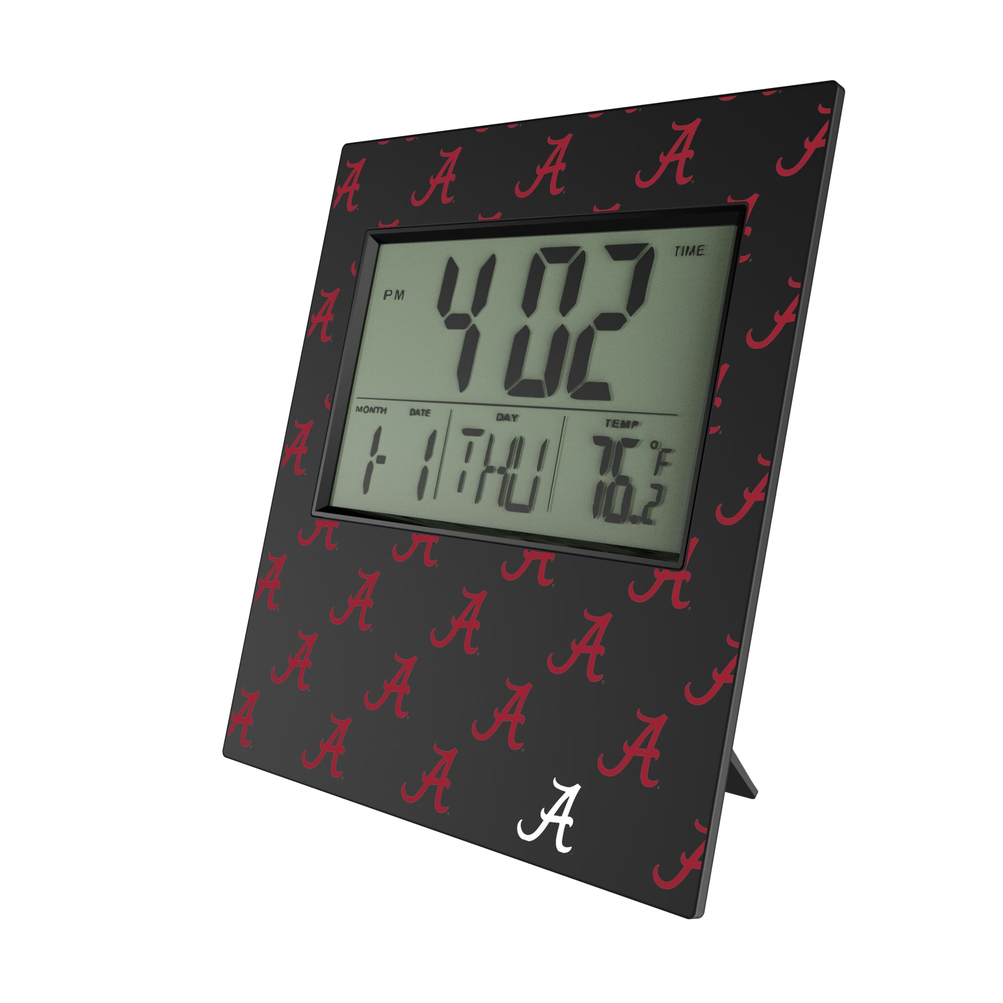 University of Alabama Crimson Tide Script A Fashion Pattern Wall Clock