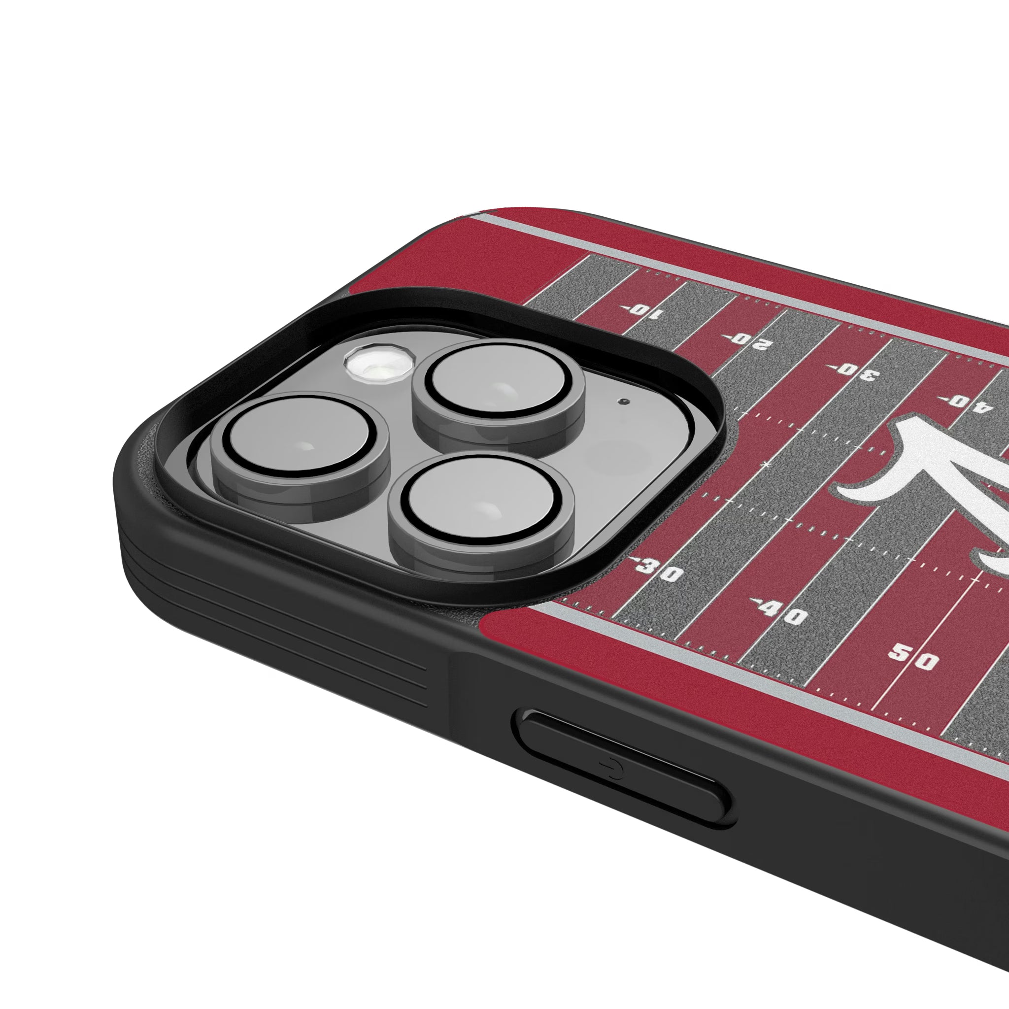 University of Alabama Crimson Tide Script A Field iPhone Bump Phone Case for Apple iPhone - Detail