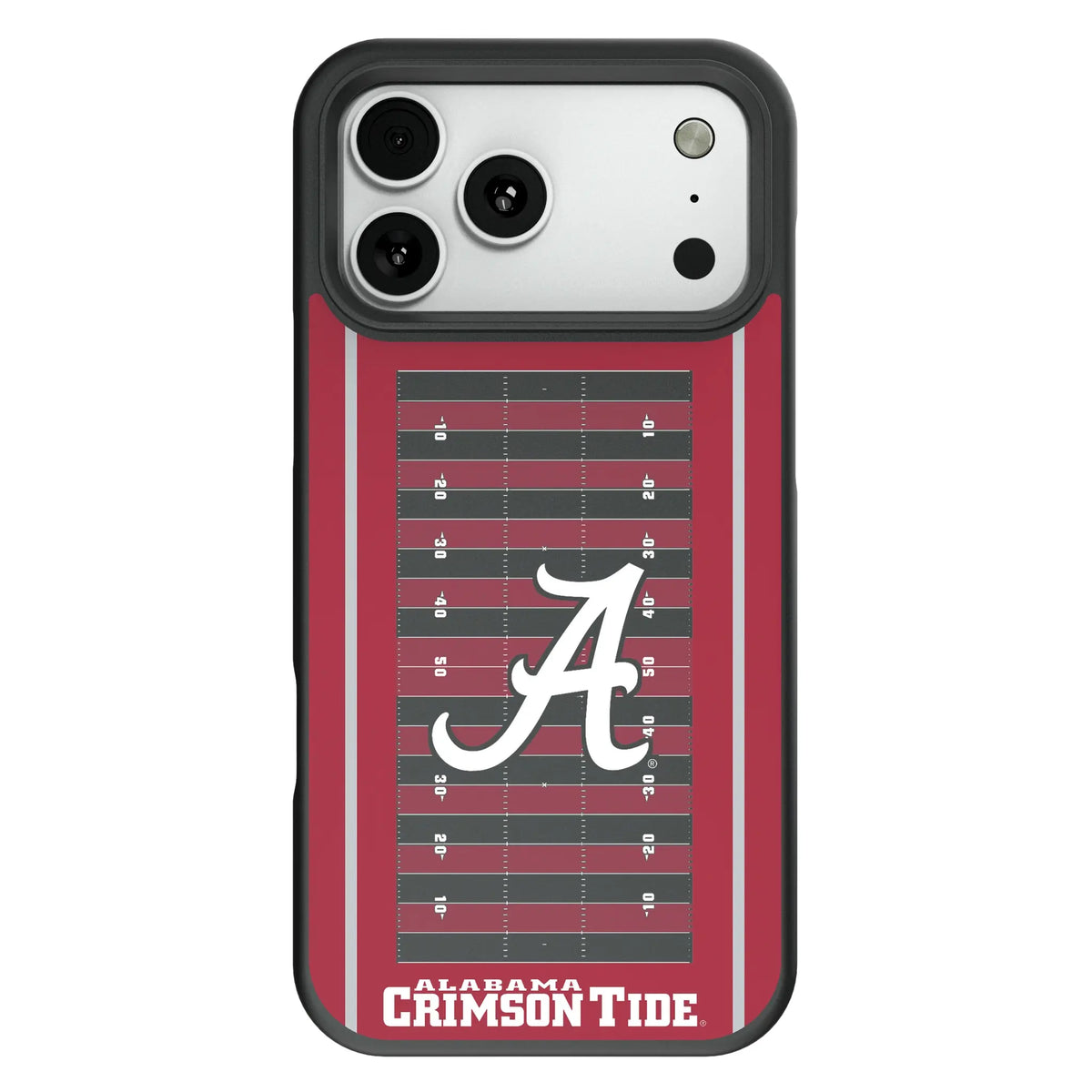 University of Alabama Crimson Tide Script A Field Bump Phone Case for Apple iPhone