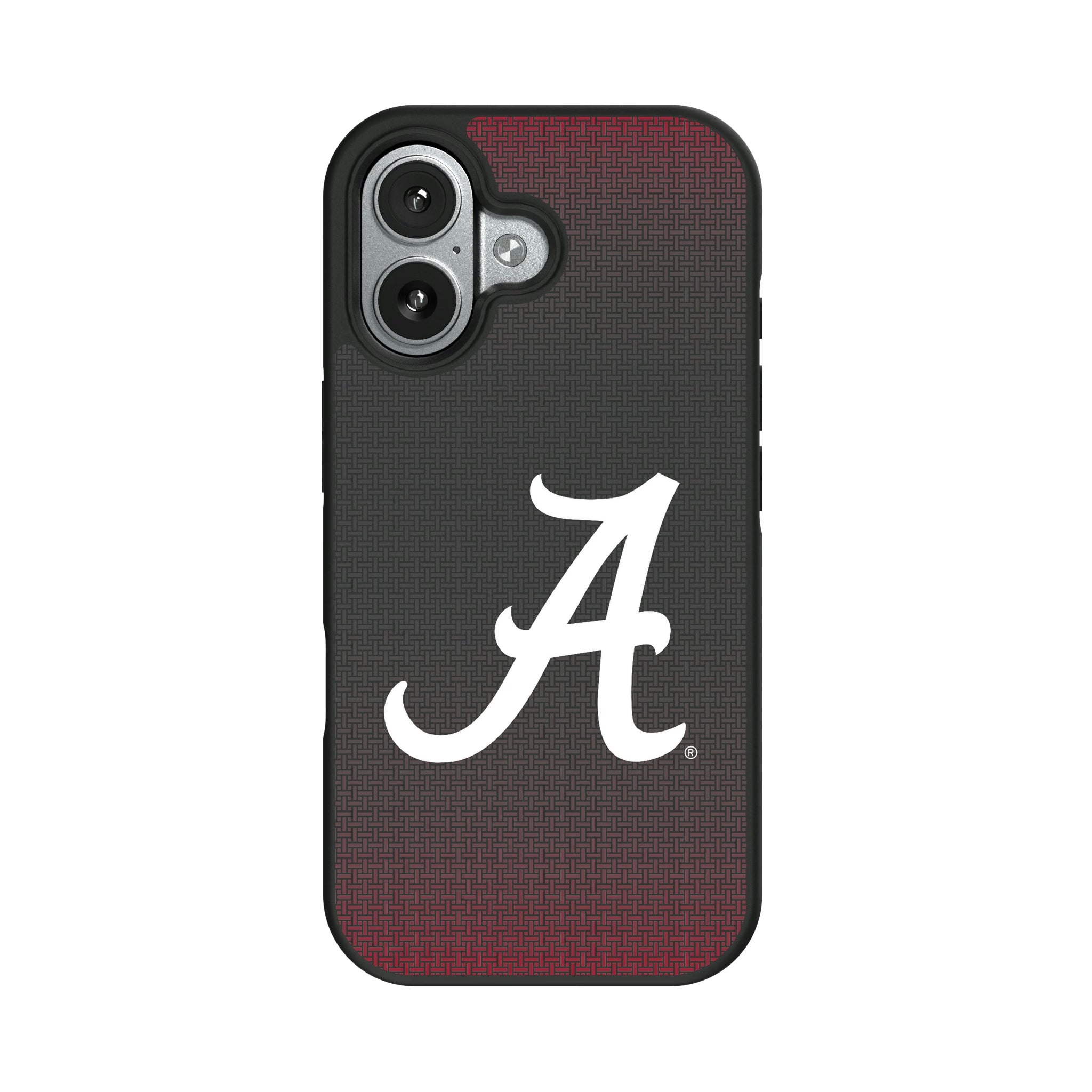University of Alabama Crimson Tide Script A Linen iPhone Bump Phone Case for Apple iPhone#Device_iPhone 17