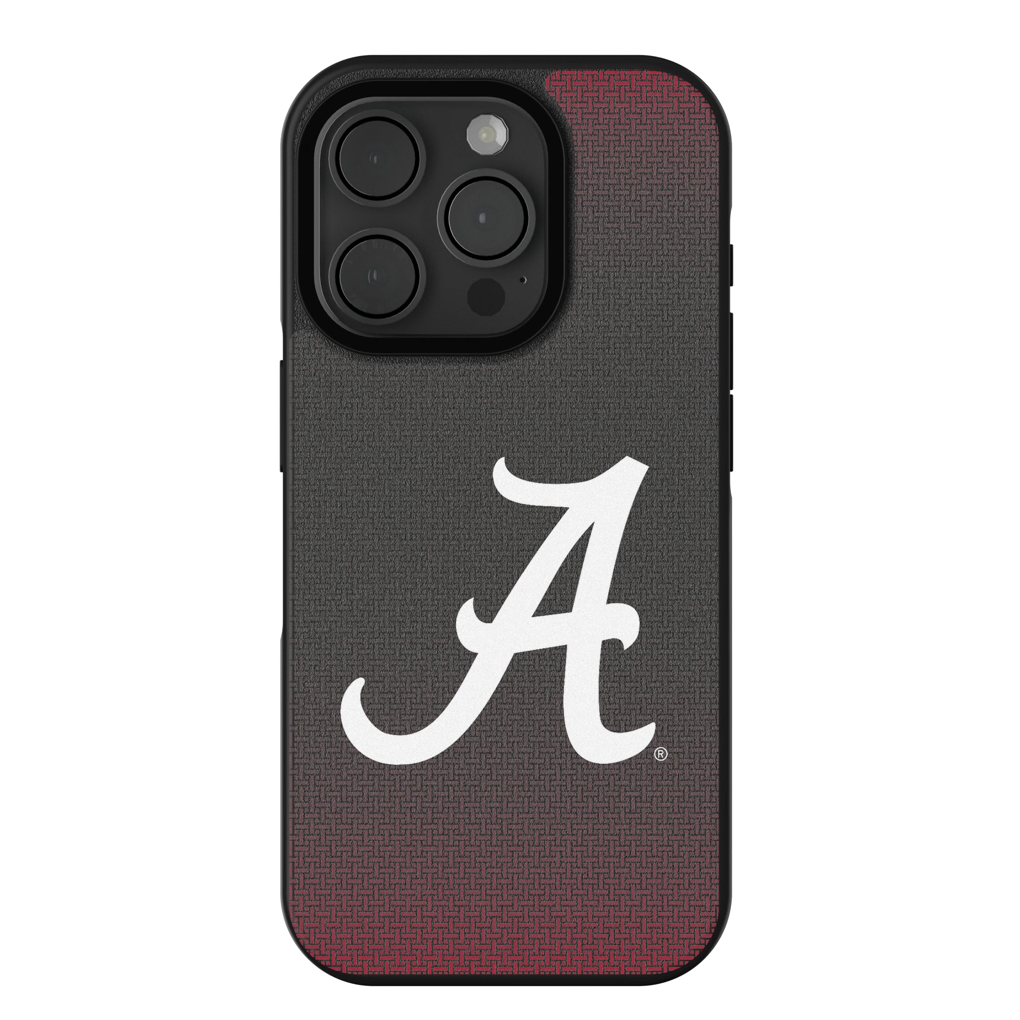 University of Alabama Crimson Tide Script A Linen iPhone Bump Phone Case for Apple iPhone