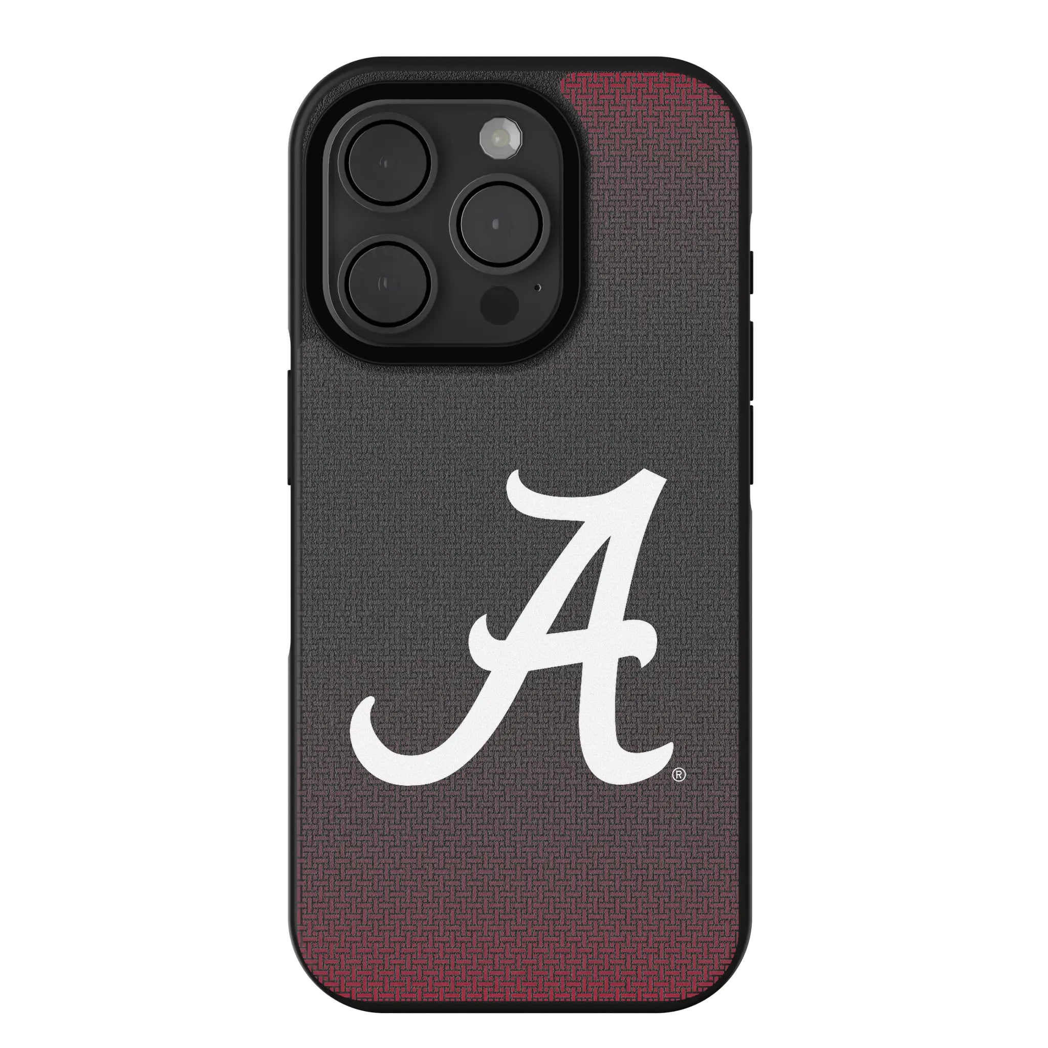 University of Alabama Crimson Tide Script A Linen iPhone Bump Phone Case for Apple iPhone