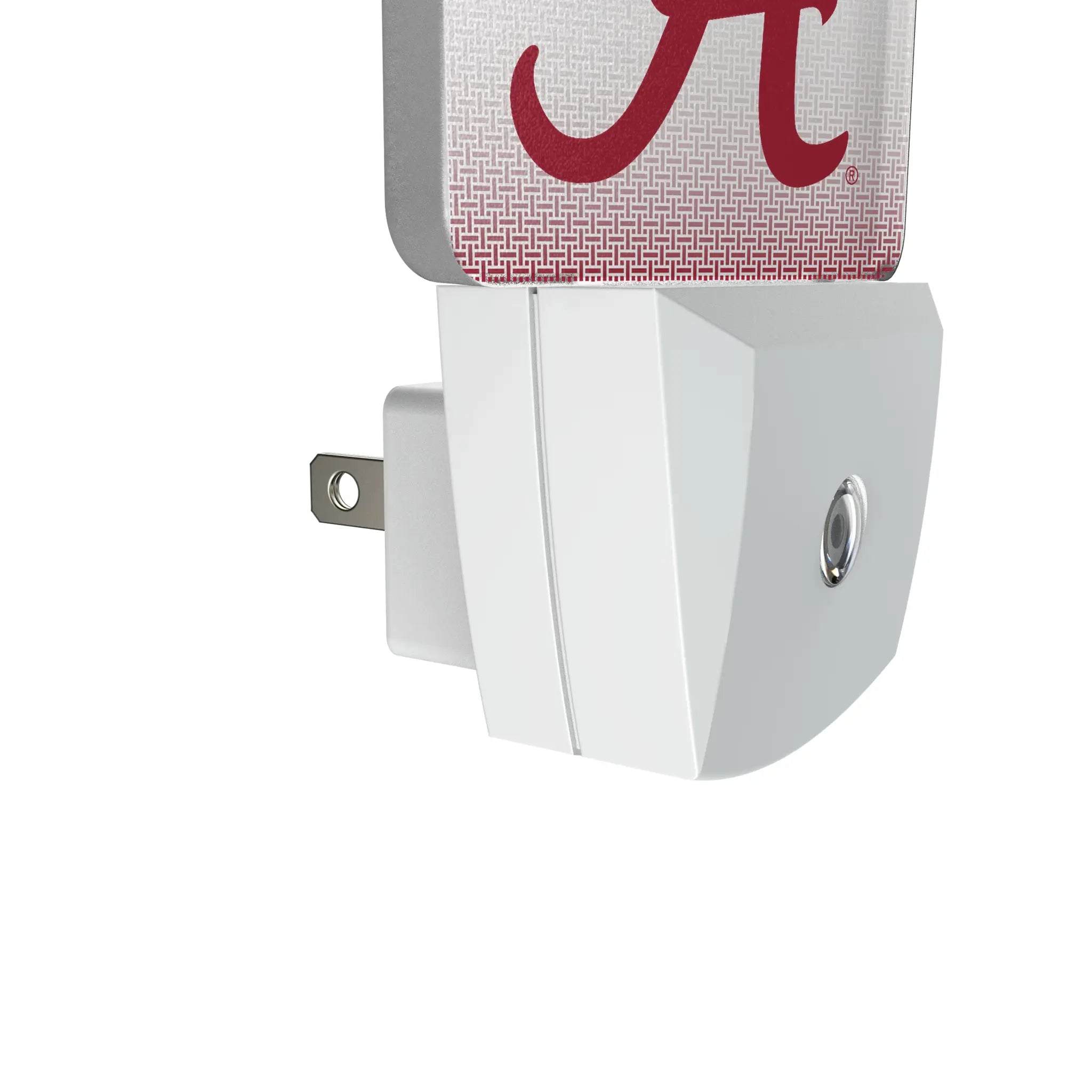 University of Alabama Crimson Tide Script A Linen Night Light 2-Pack - Detail